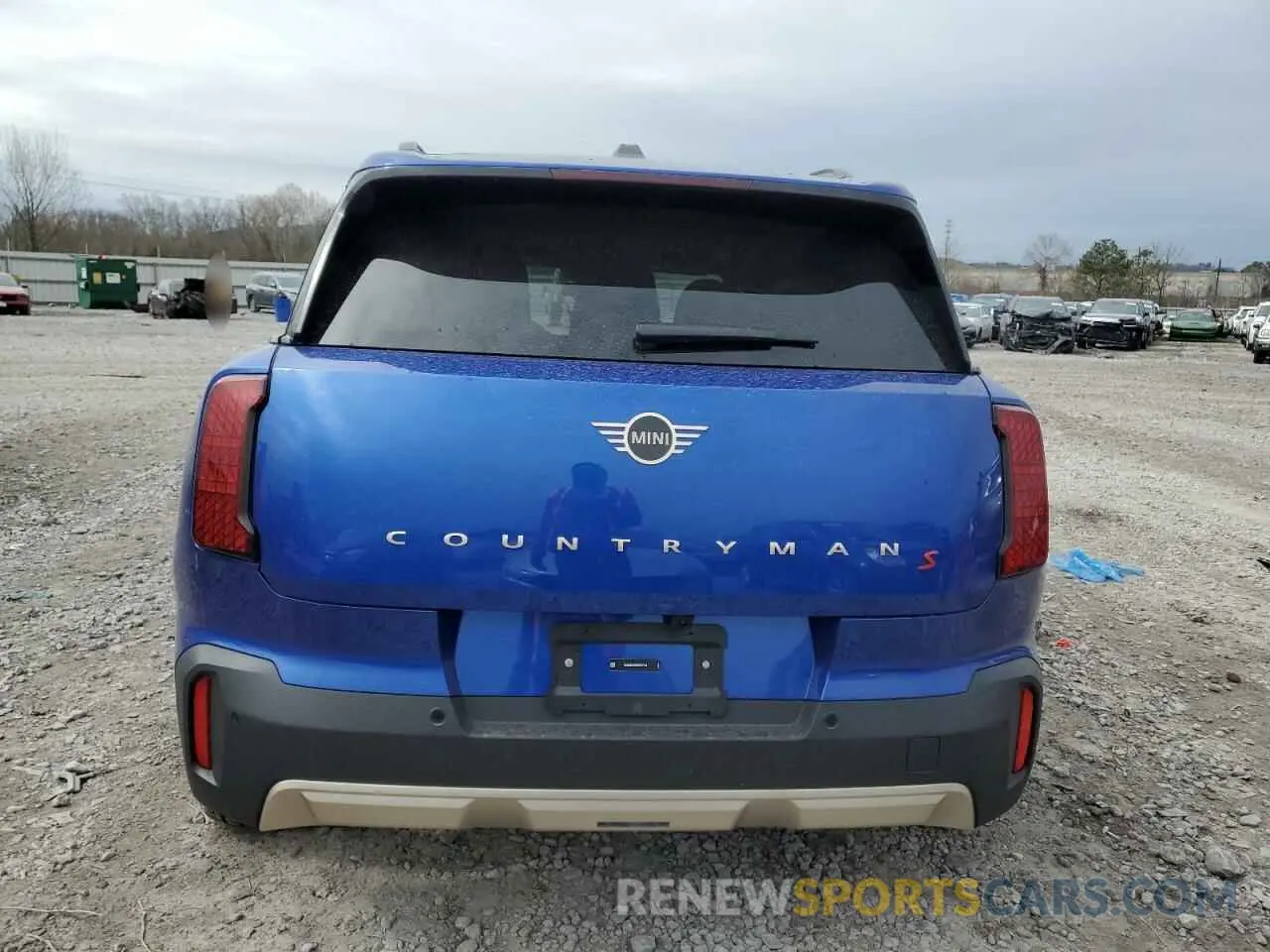 6 Photograph of a damaged car WMZ23GA00S7R21104 MINI COOPER 2025