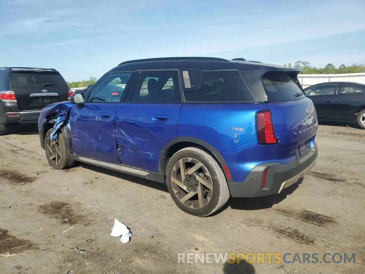 2 Photograph of a damaged car WMZ23GA02S7P72579 MINI COOPER 2025