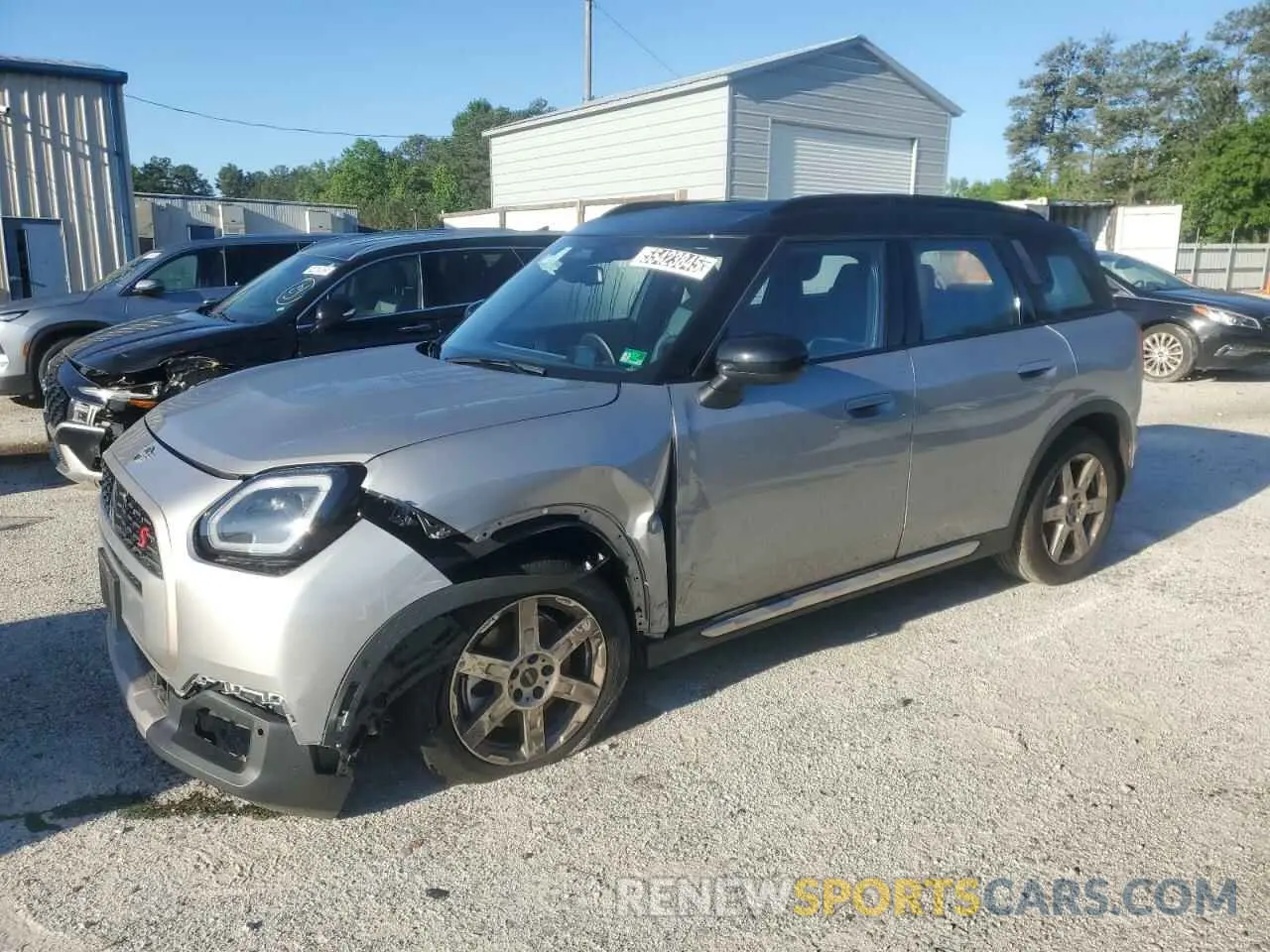 1 Photograph of a damaged car WMZ23GA02S7S20256 MINI COOPER 2025
