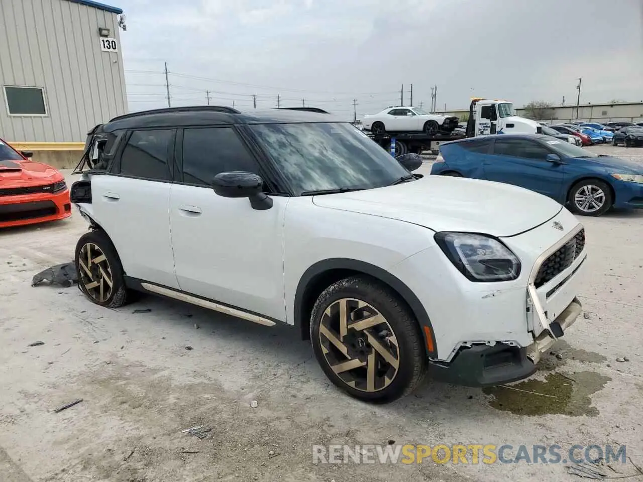 4 Photograph of a damaged car WMZ23GA04S7R18948 MINI COOPER 2025