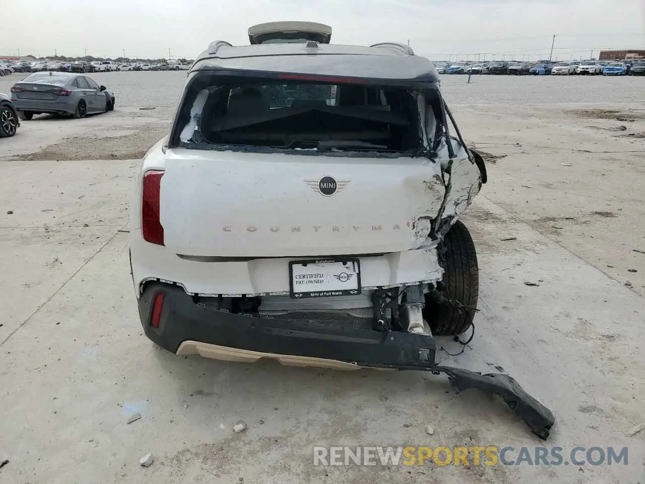 6 Photograph of a damaged car WMZ23GA04S7R18948 MINI COOPER 2025