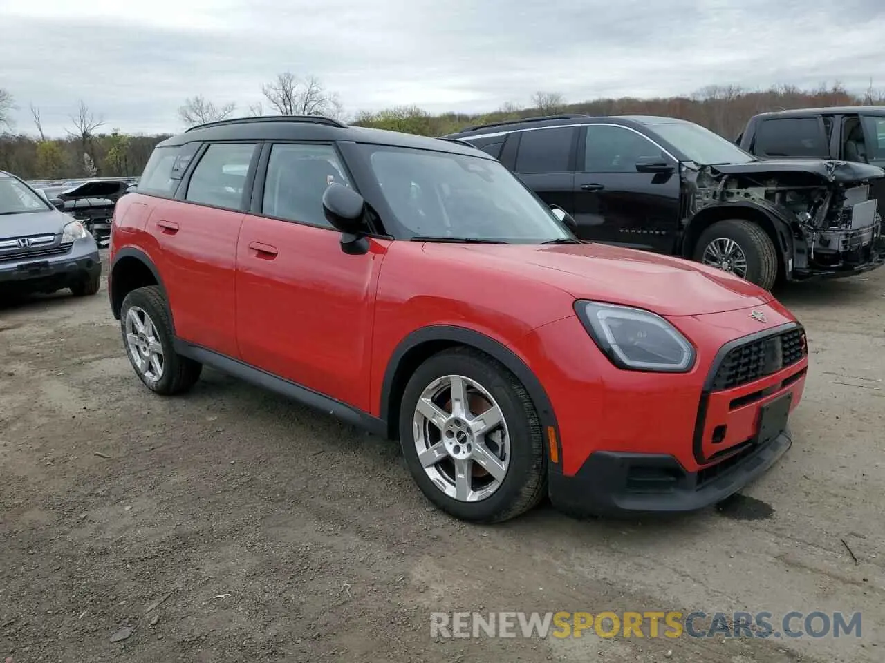 4 Photograph of a damaged car WMZ23GA06S7P55977 MINI COOPER 2025