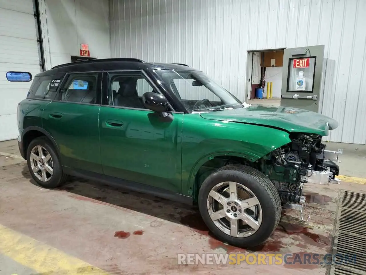 4 Photograph of a damaged car WMZ23GA06S7R37677 MINI COOPER 2025