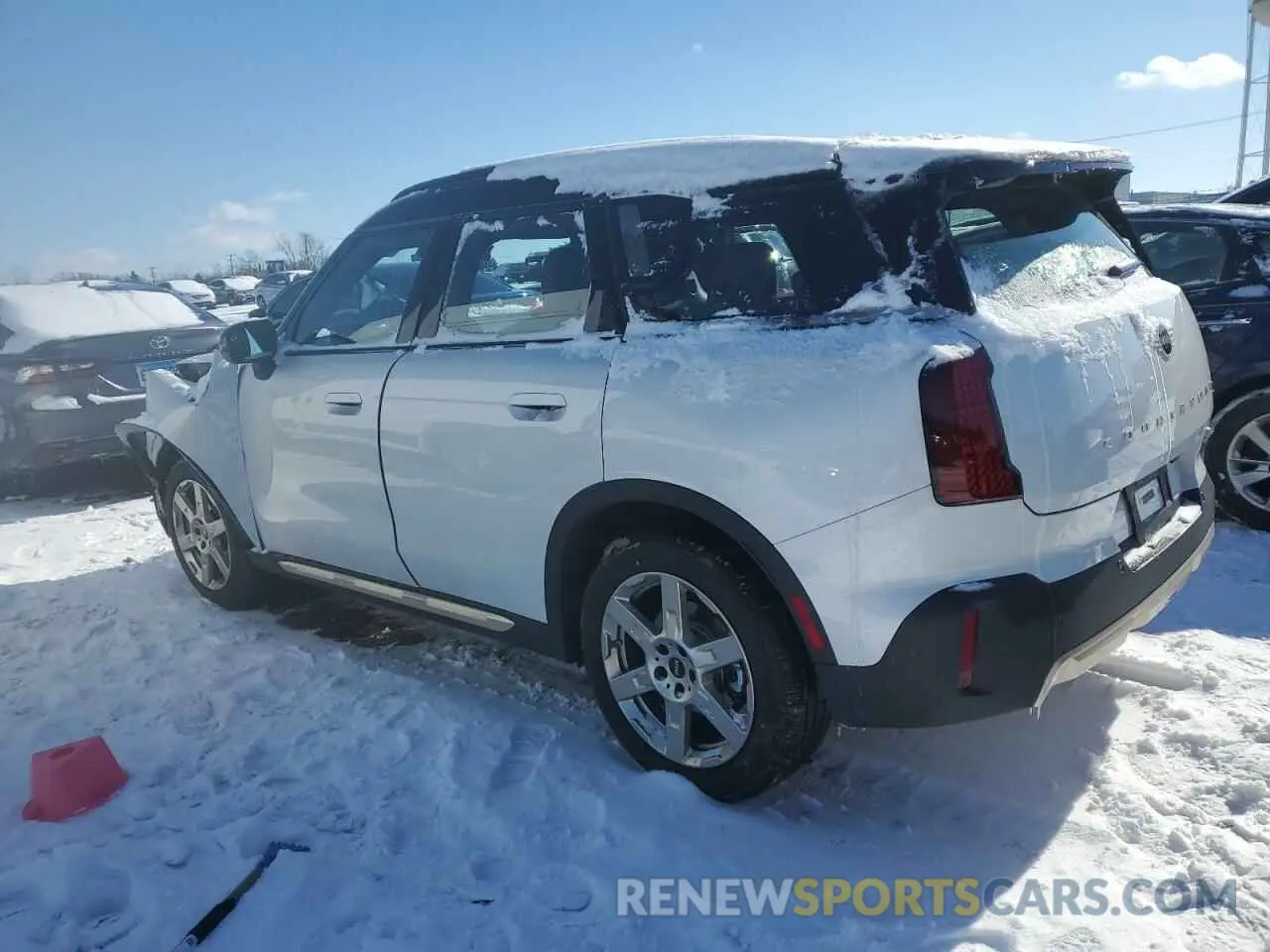 2 Photograph of a damaged car WMZ23GA06S7S21796 MINI COOPER 2025