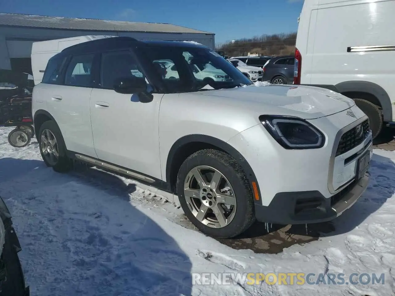 4 Photograph of a damaged car WMZ23GA06S7S21796 MINI COOPER 2025