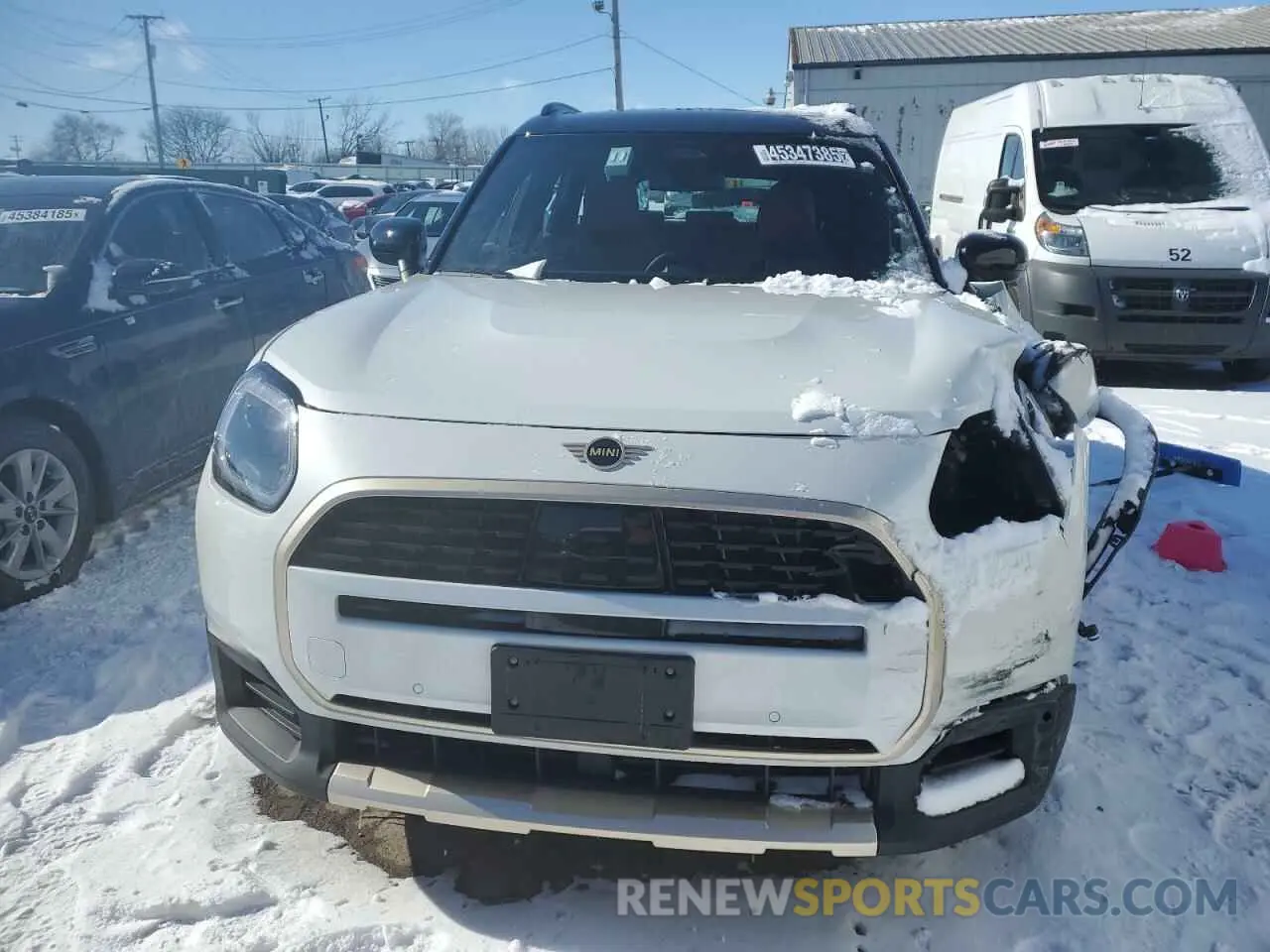 5 Photograph of a damaged car WMZ23GA06S7S21796 MINI COOPER 2025
