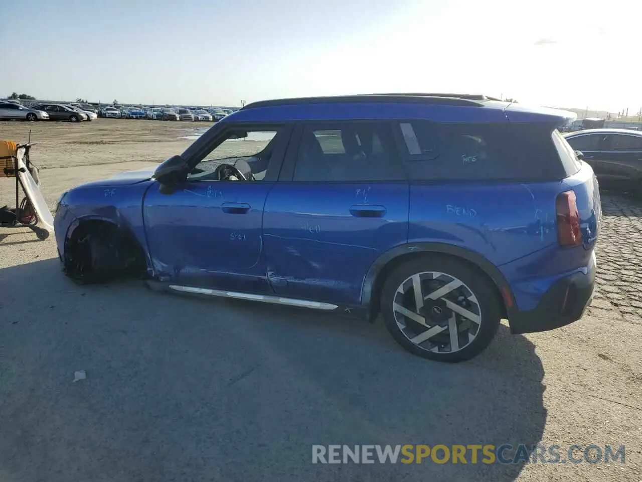2 Photograph of a damaged car WMZ53GA00S7R46503 MINI COOPER 2025