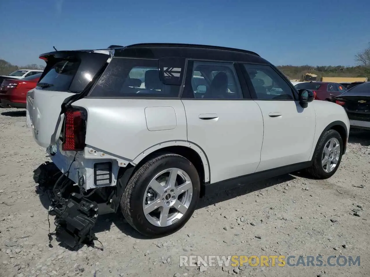 3 Photograph of a damaged car WMZ53GA09S7S63389 MINI COOPER 2025