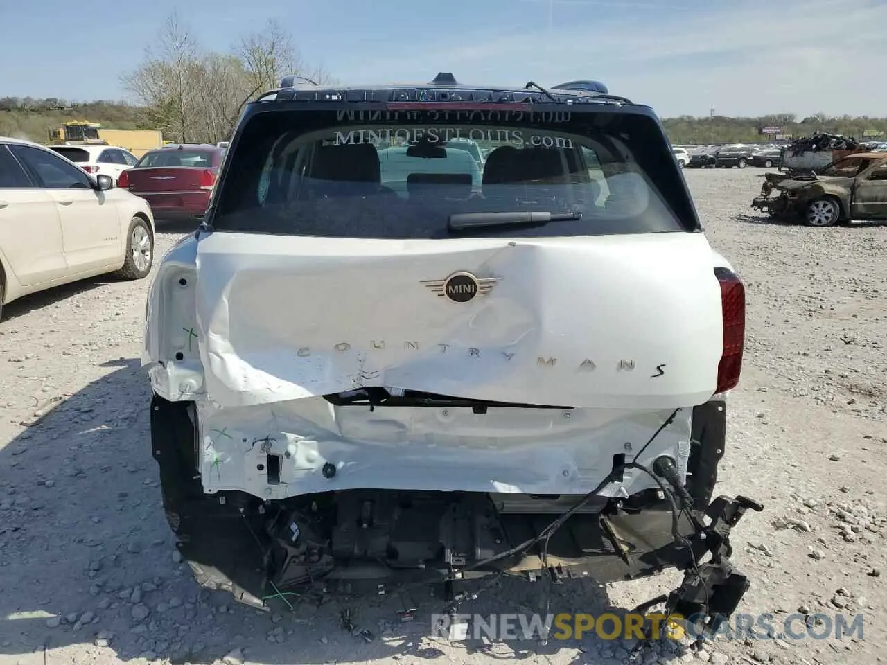 6 Photograph of a damaged car WMZ53GA09S7S63389 MINI COOPER 2025