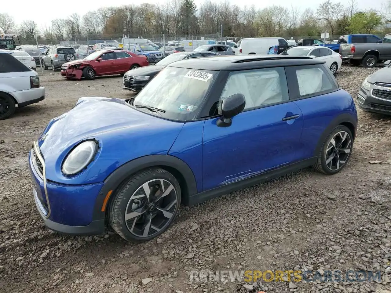 1 Photograph of a damaged car WMW13GD01S2W58185 MINI COOPER BAS 2025