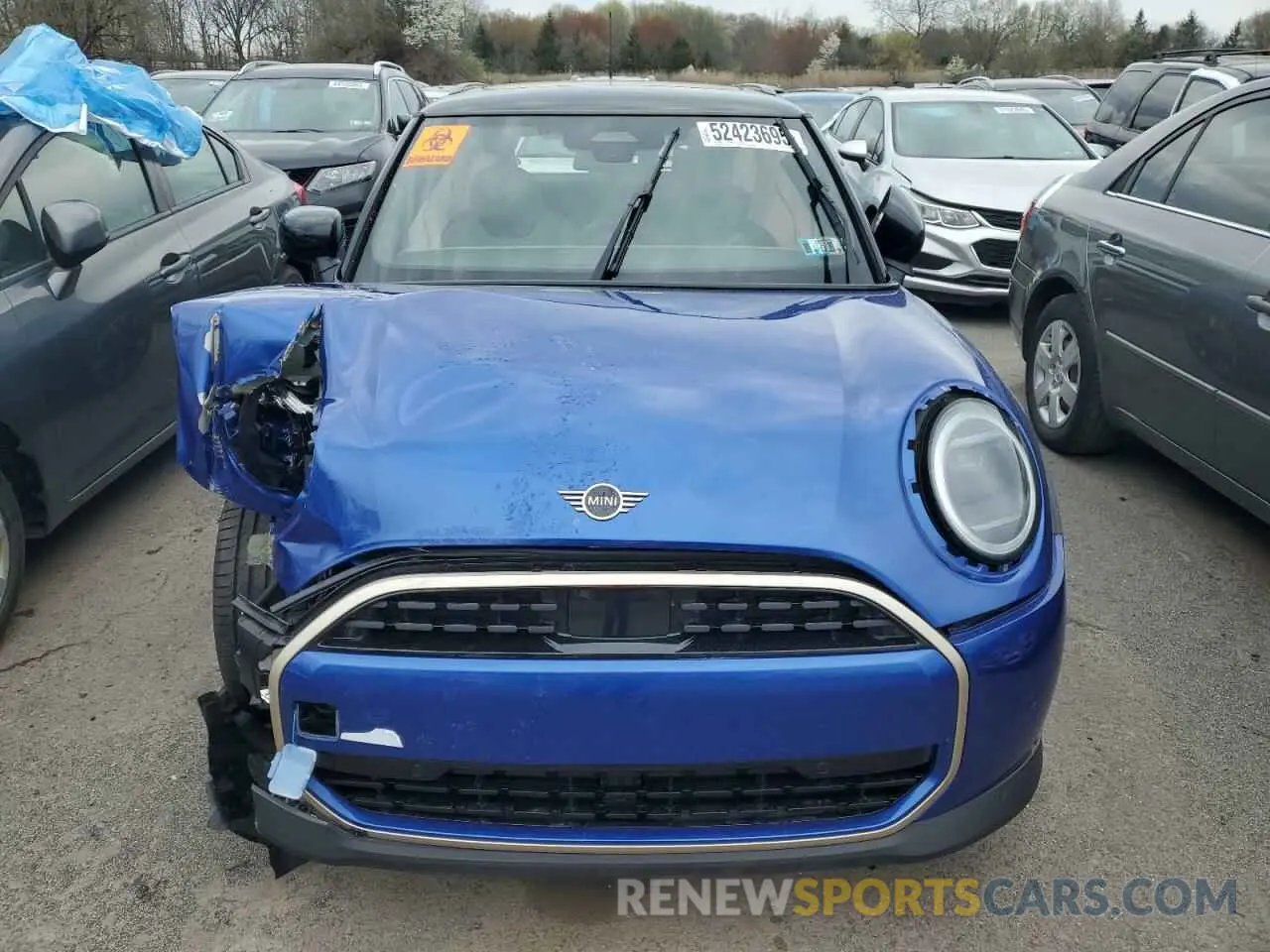 5 Photograph of a damaged car WMW13GD01S2W58185 MINI COOPER BAS 2025