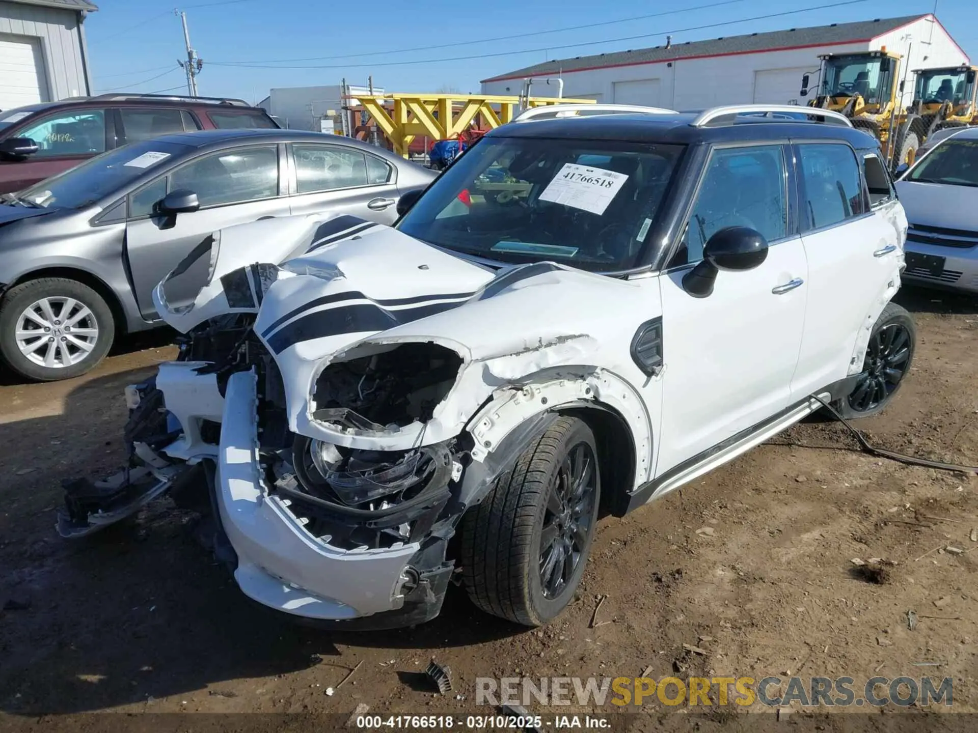 6 Photograph of a damaged car WMZYS7C55K3F46617 MINI COUNTRYMAN 2019