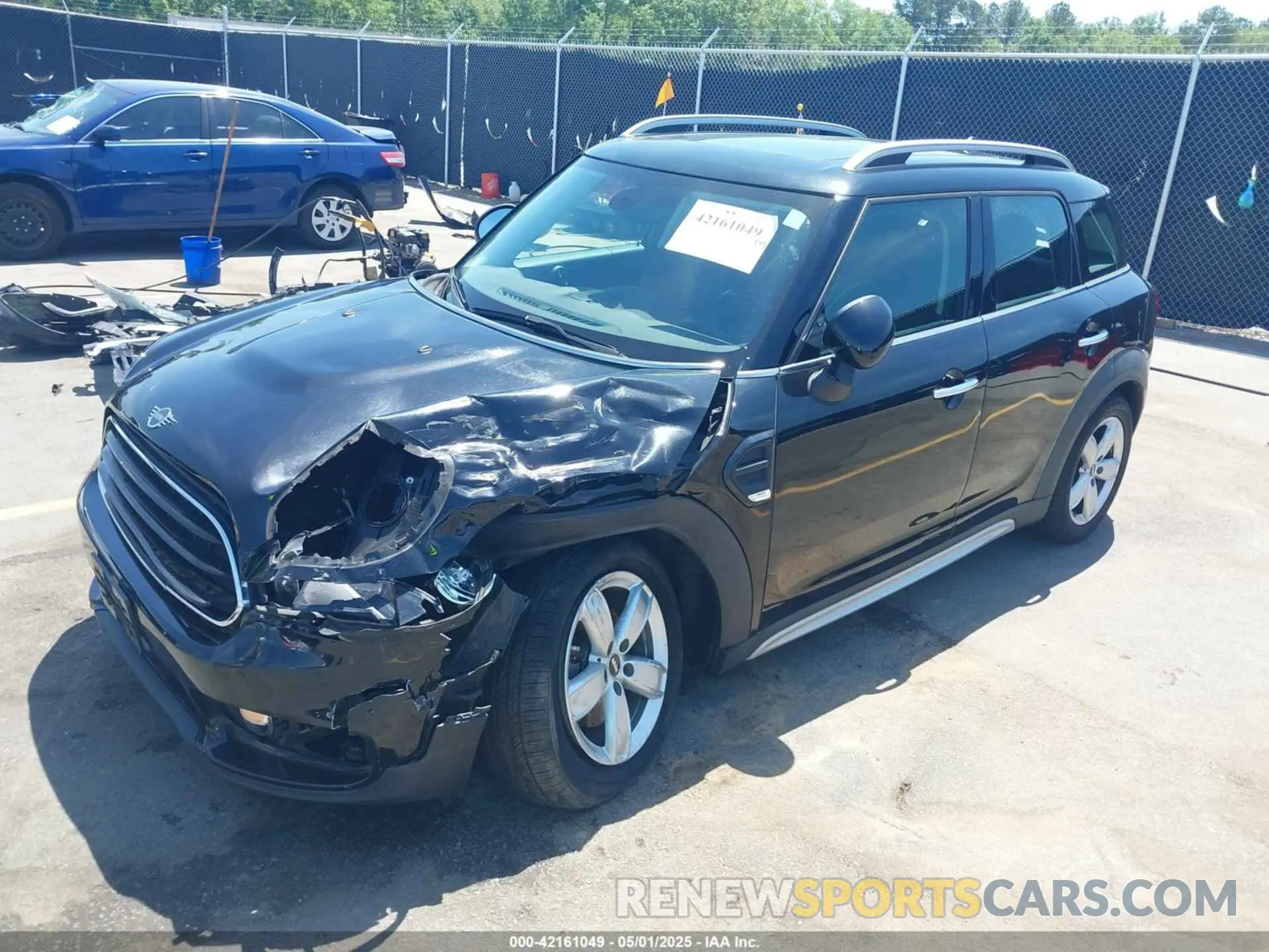 2 Photograph of a damaged car WMZYS7C57K3F46747 MINI COUNTRYMAN 2019