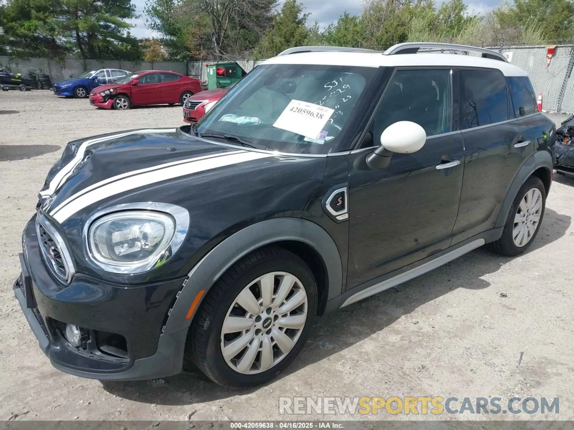 2 Photograph of a damaged car WMZYT3C53K3E97116 MINI COUNTRYMAN 2019