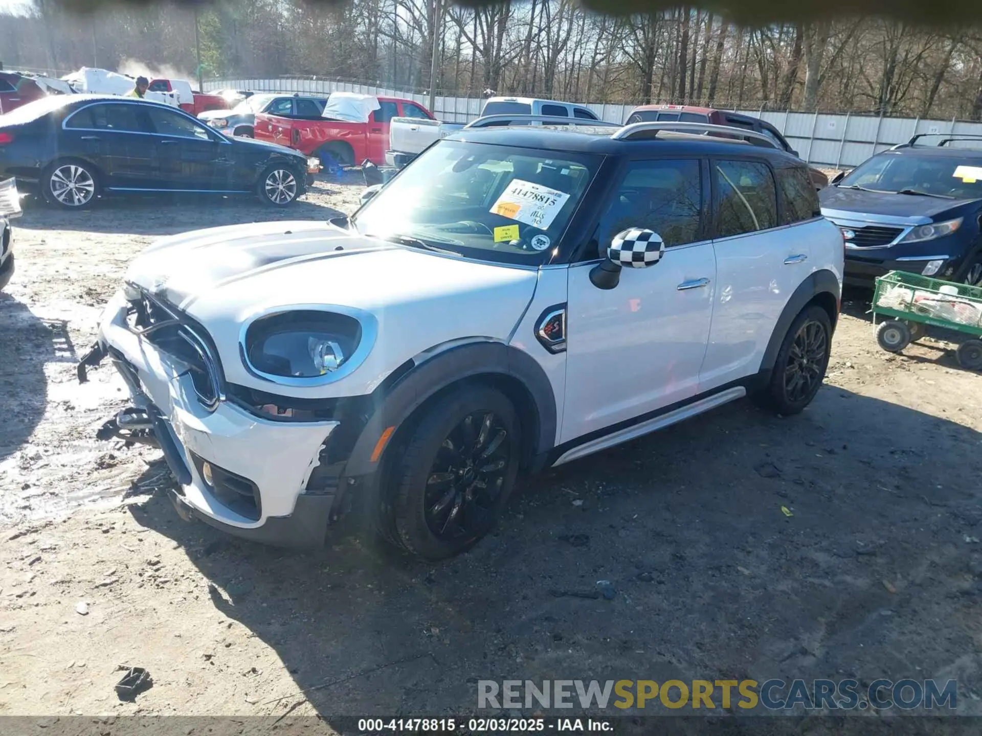 2 Photograph of a damaged car WMZYT3C55K3E96839 MINI COUNTRYMAN 2019