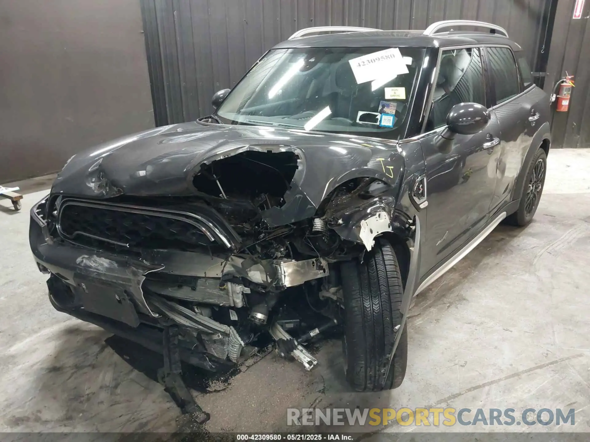 2 Photograph of a damaged car WMZYT5C57K3E64051 MINI COUNTRYMAN 2019
