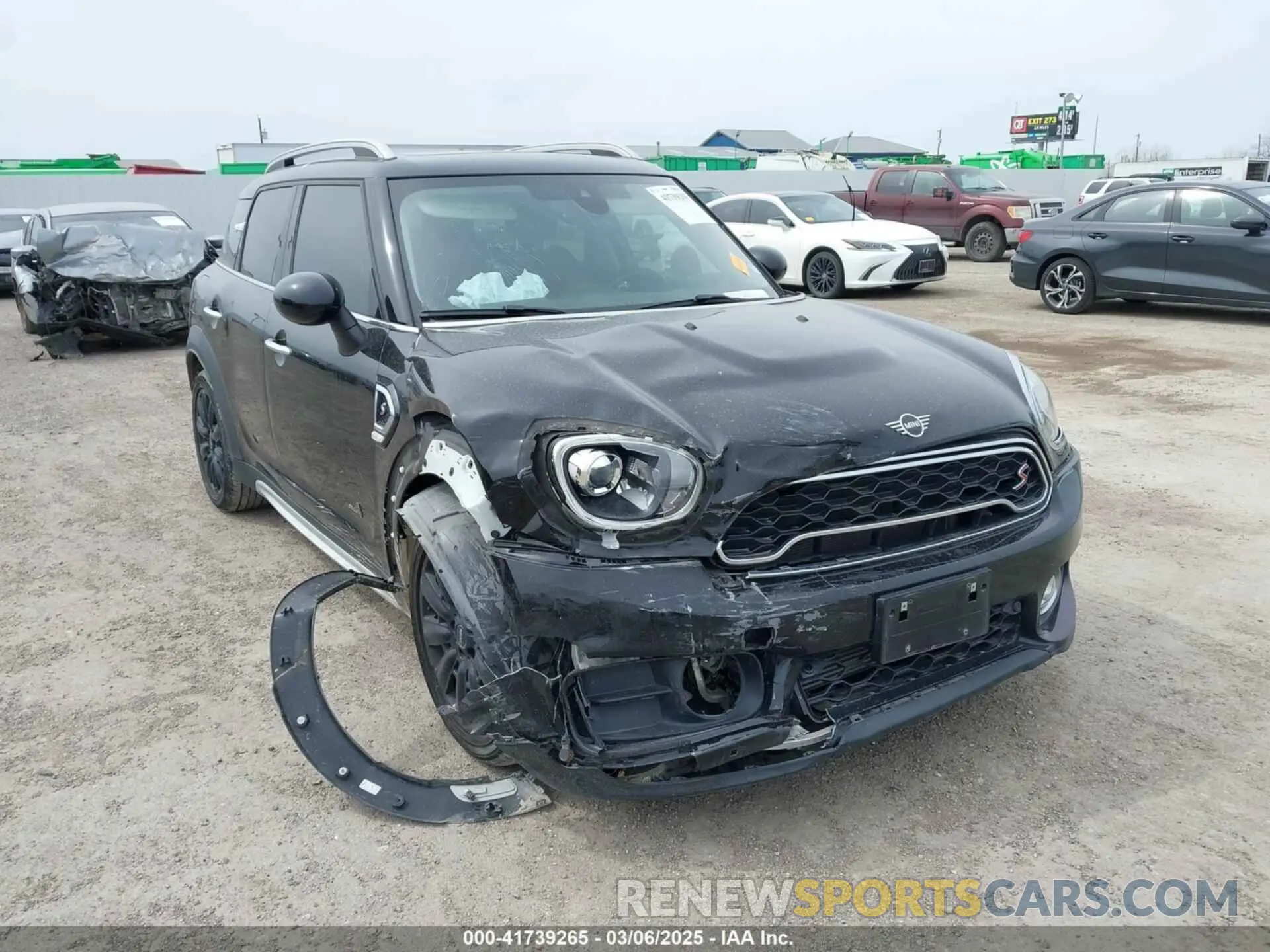 6 Photograph of a damaged car WMZYT5C58K3E64351 MINI COUNTRYMAN 2019