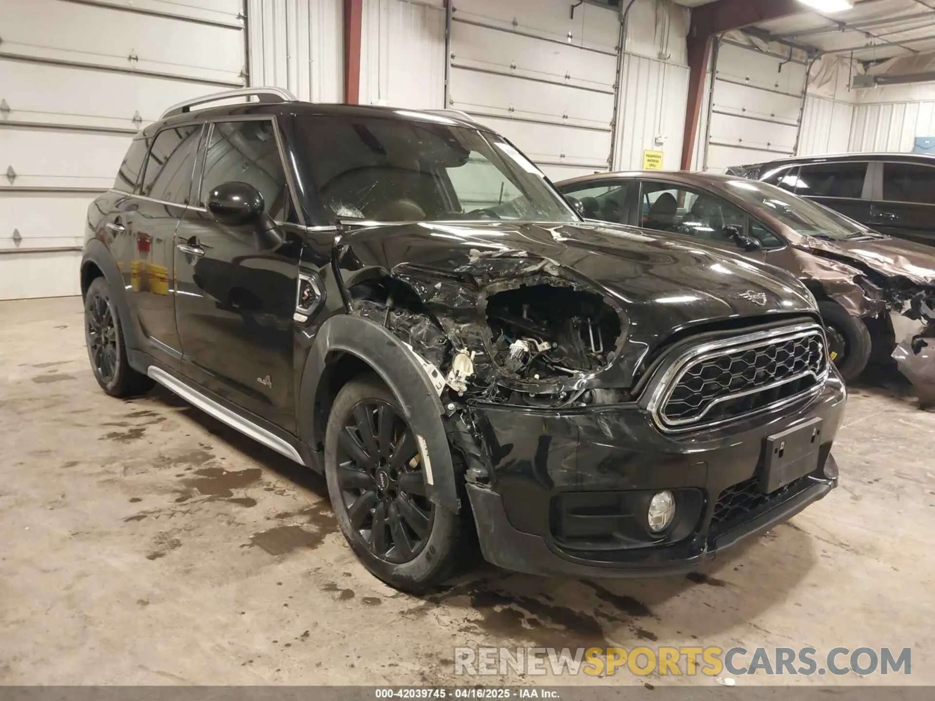 1 Photograph of a damaged car WMZYT5C59K3G91029 MINI COUNTRYMAN 2019