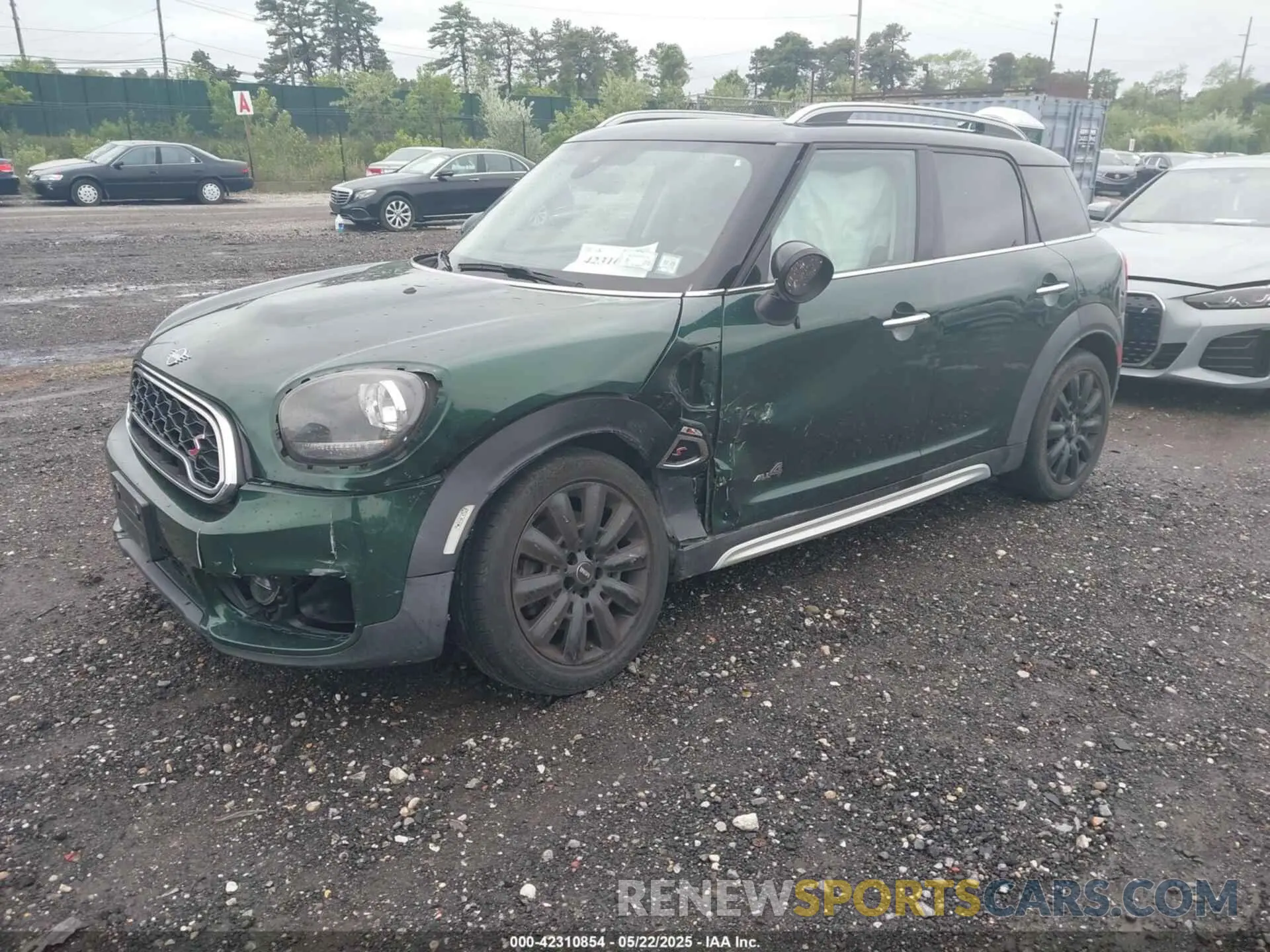 2 Photograph of a damaged car WMZYT5C5XK3G94330 MINI COUNTRYMAN 2019