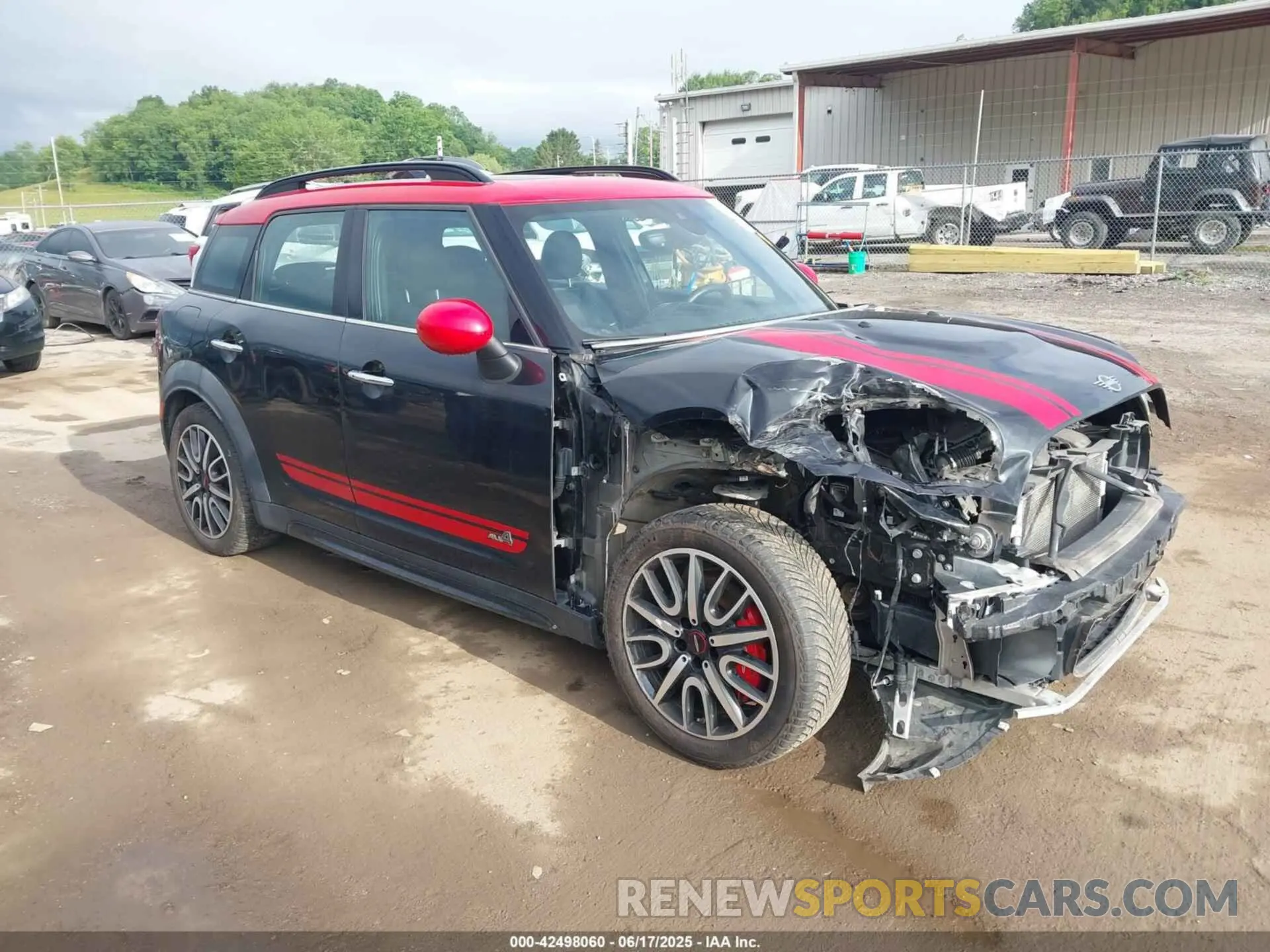 1 Photograph of a damaged car WMZYV9C52K3B92204 MINI COUNTRYMAN 2019