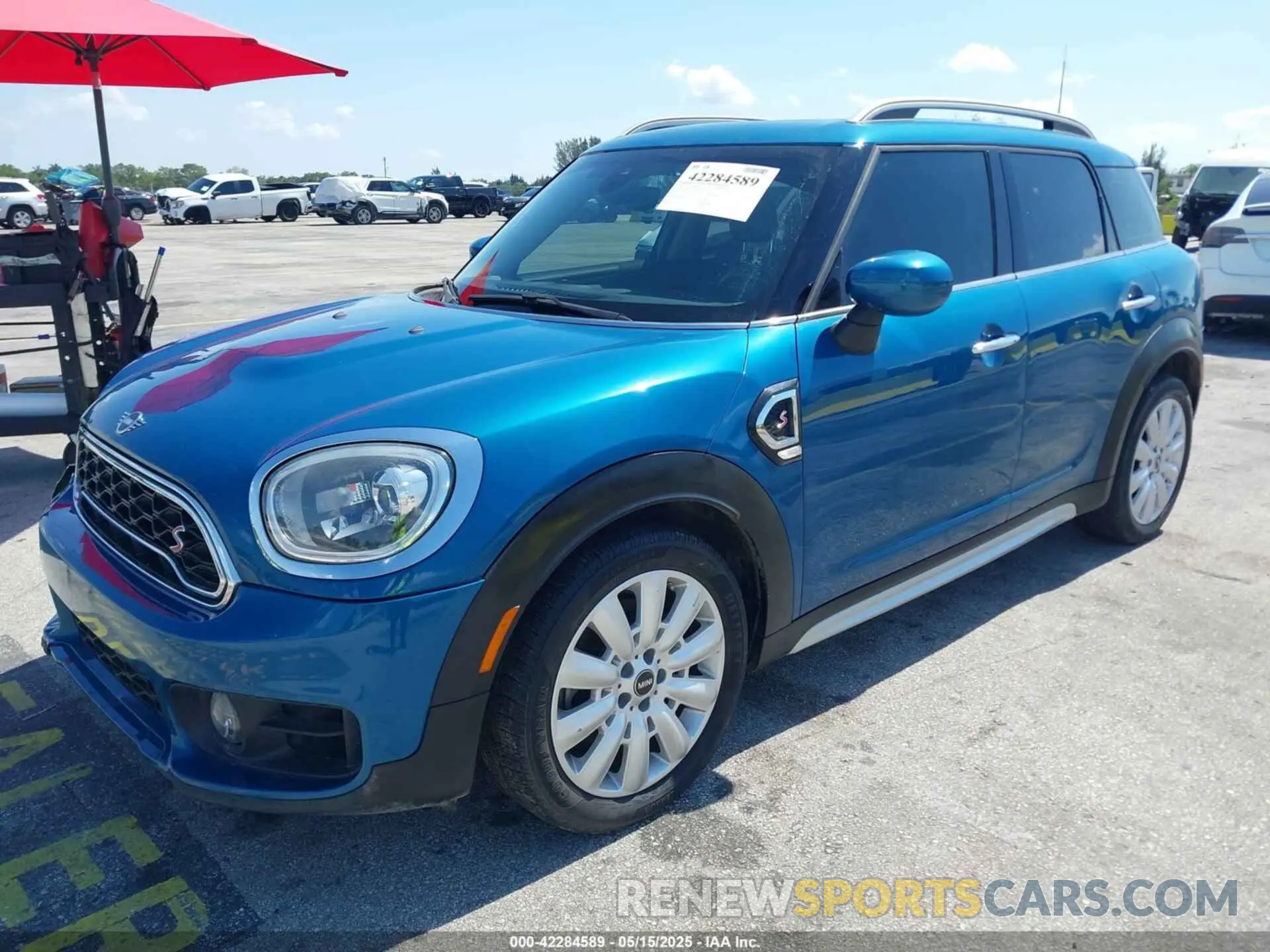 2 Photograph of a damaged car WMZYW7C05L3L62737 MINI COUNTRYMAN 2020