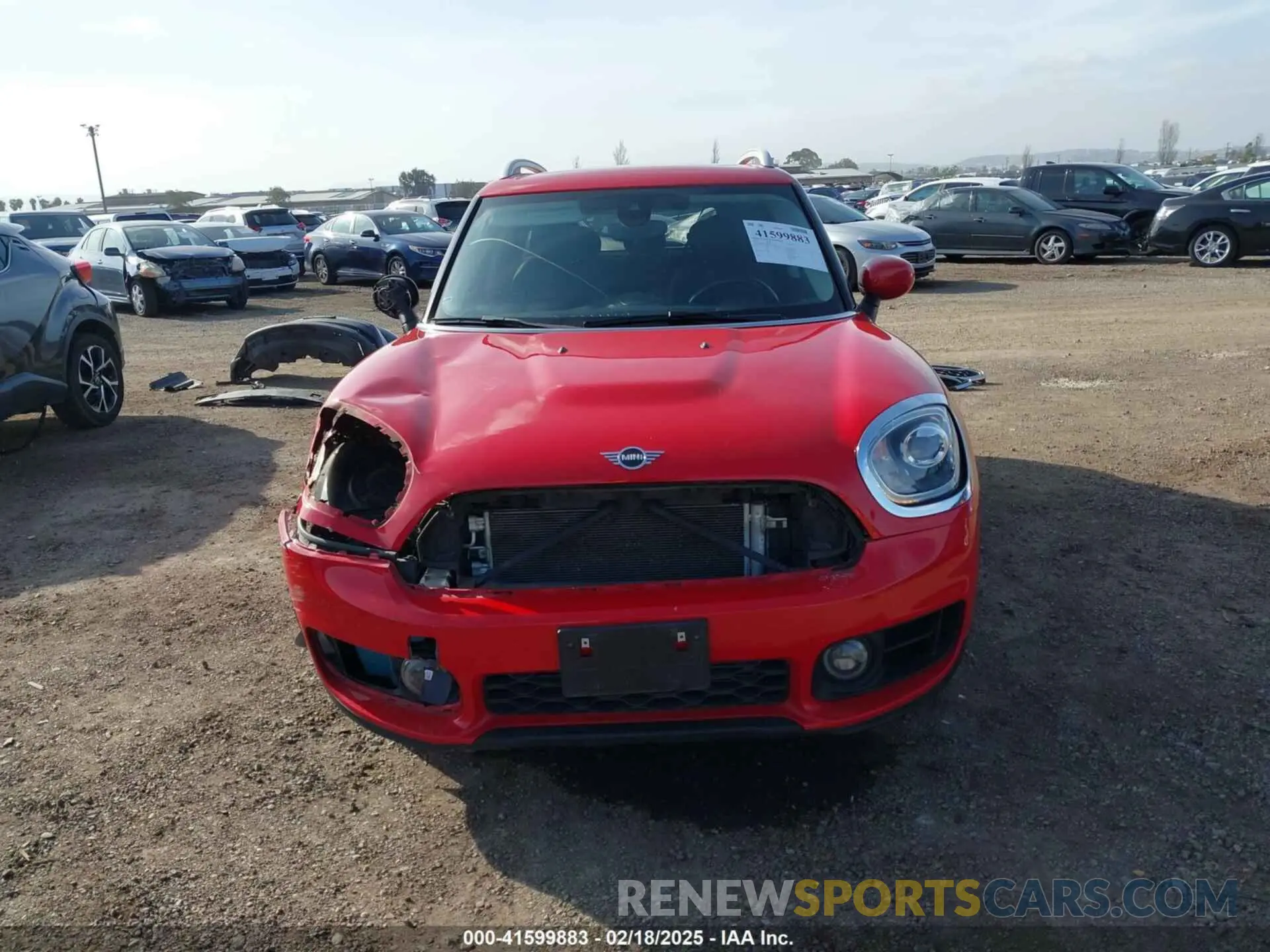 13 Photograph of a damaged car WMZYW7C09L3L84725 MINI COUNTRYMAN 2020