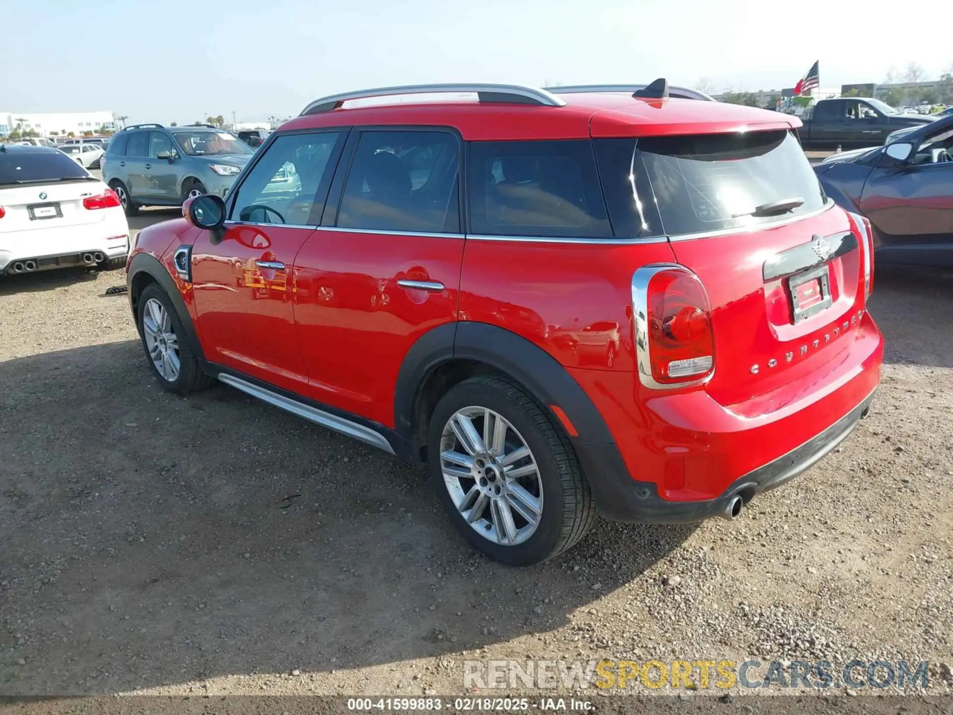 3 Photograph of a damaged car WMZYW7C09L3L84725 MINI COUNTRYMAN 2020