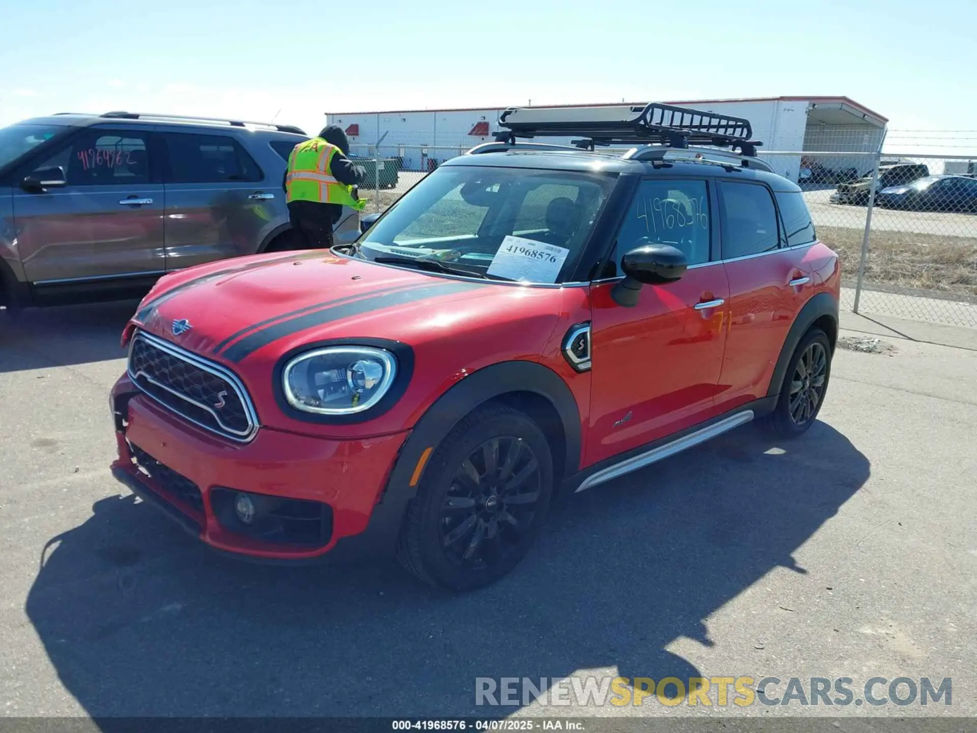 2 Photograph of a damaged car WMZYX1C05L3L25438 MINI COUNTRYMAN 2020