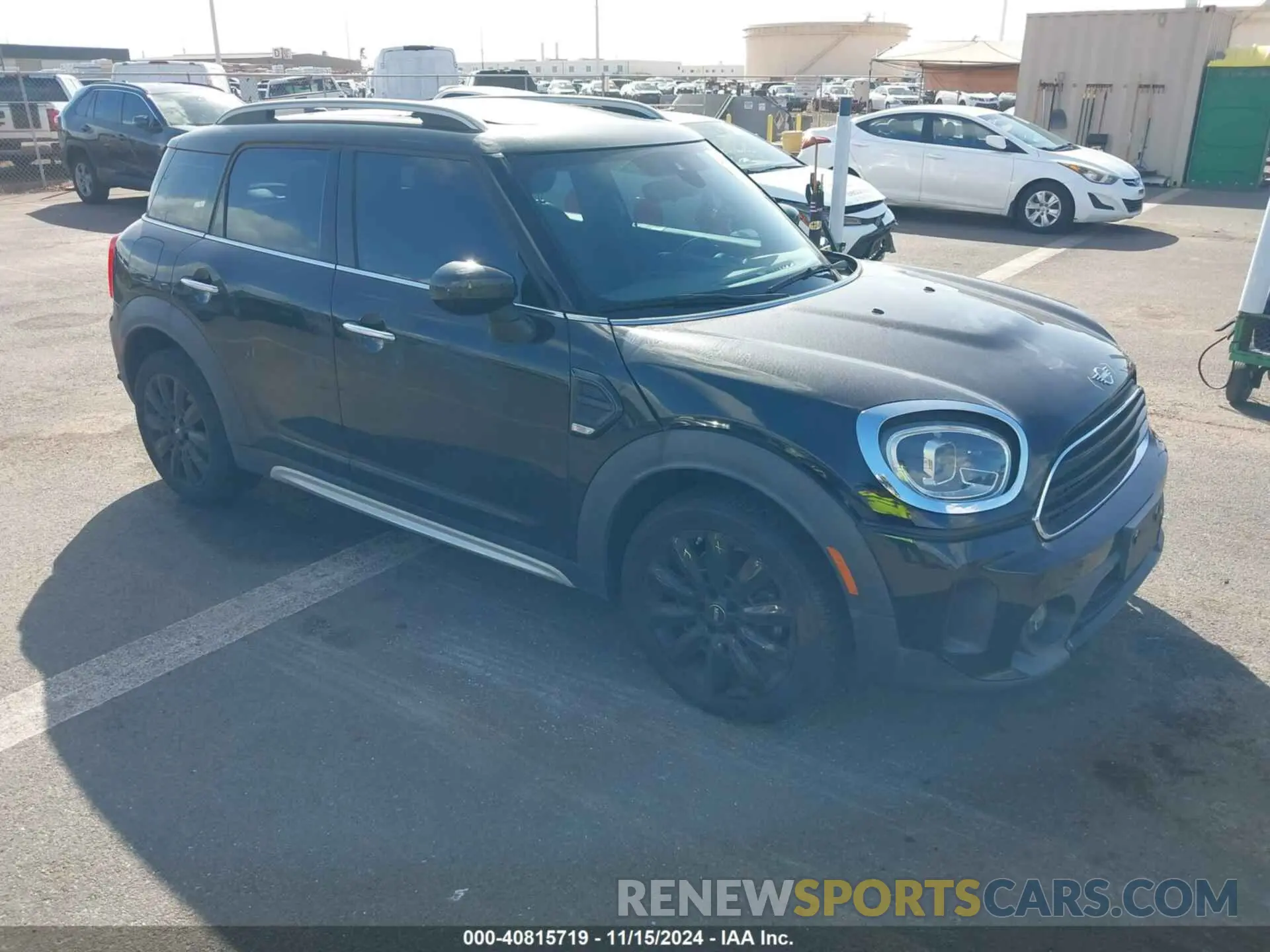 1 Photograph of a damaged car WMZ23BR03M3M80666 MINI COUNTRYMAN 2021
