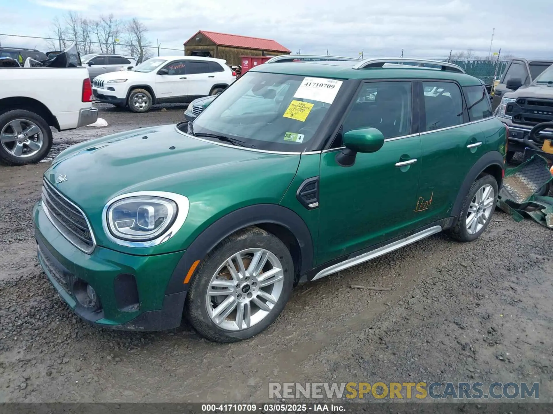 2 Photograph of a damaged car WMZ23BR04N3N60804 MINI COUNTRYMAN 2022