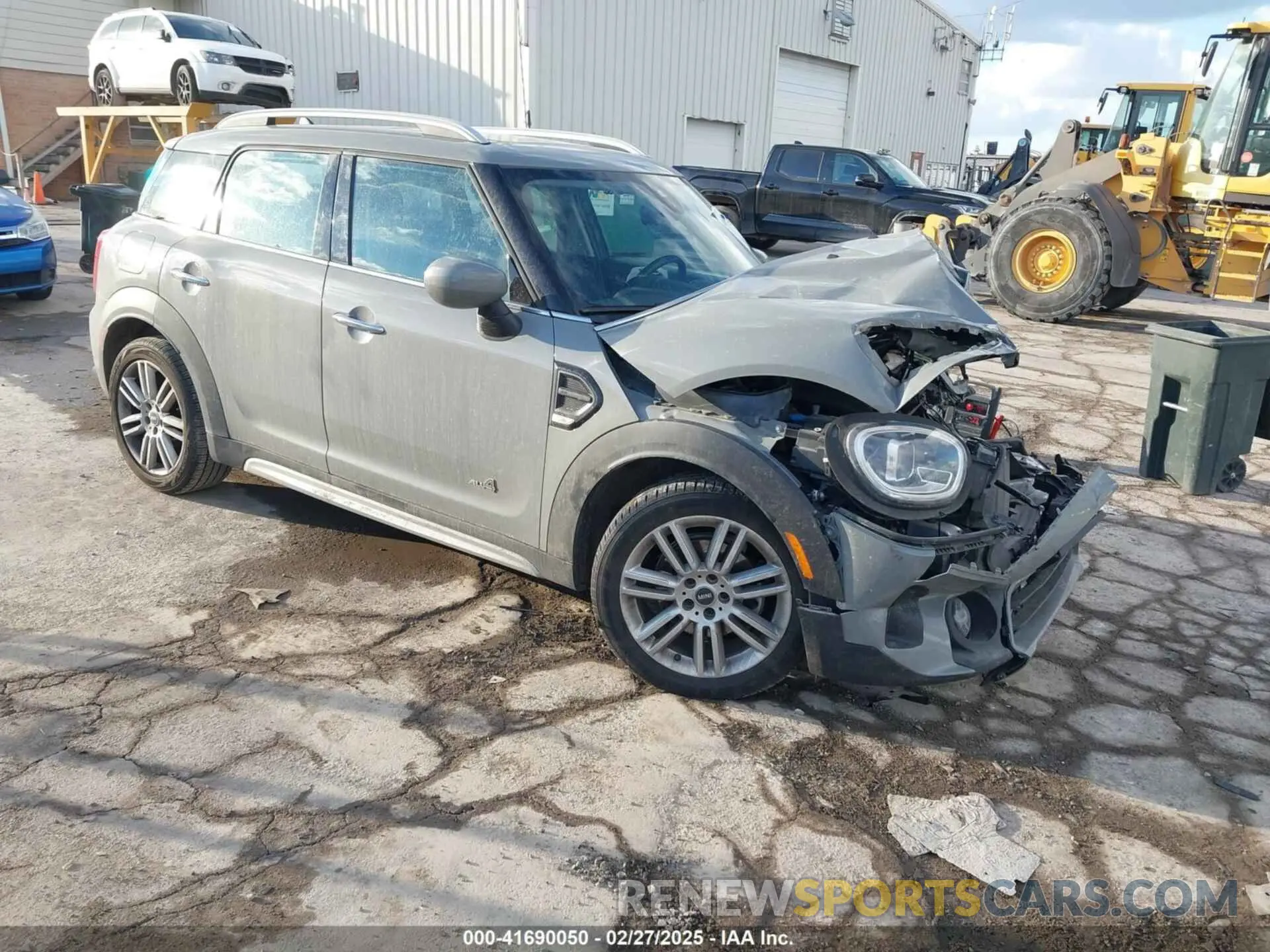 1 Photograph of a damaged car WMZ43BR09N3N62573 MINI COUNTRYMAN 2022
