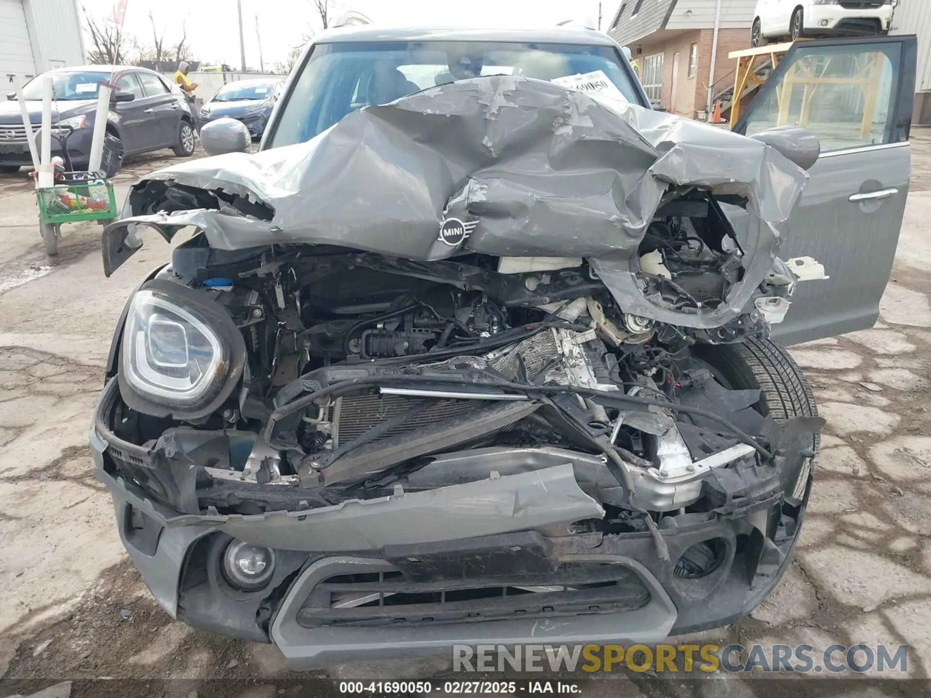 6 Photograph of a damaged car WMZ43BR09N3N62573 MINI COUNTRYMAN 2022