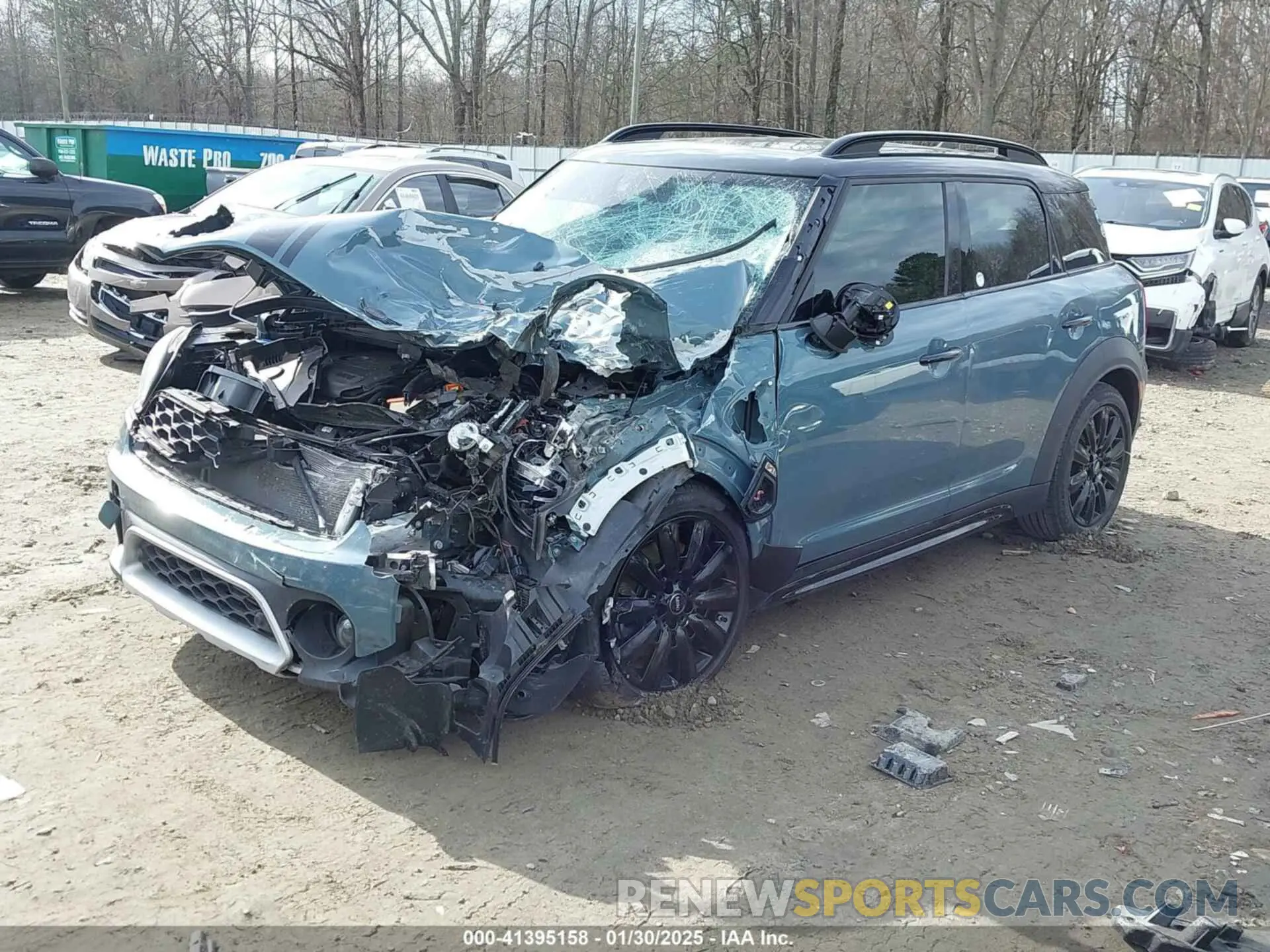 2 Photograph of a damaged car WMZ53BR03N3N44784 MINI COUNTRYMAN 2022