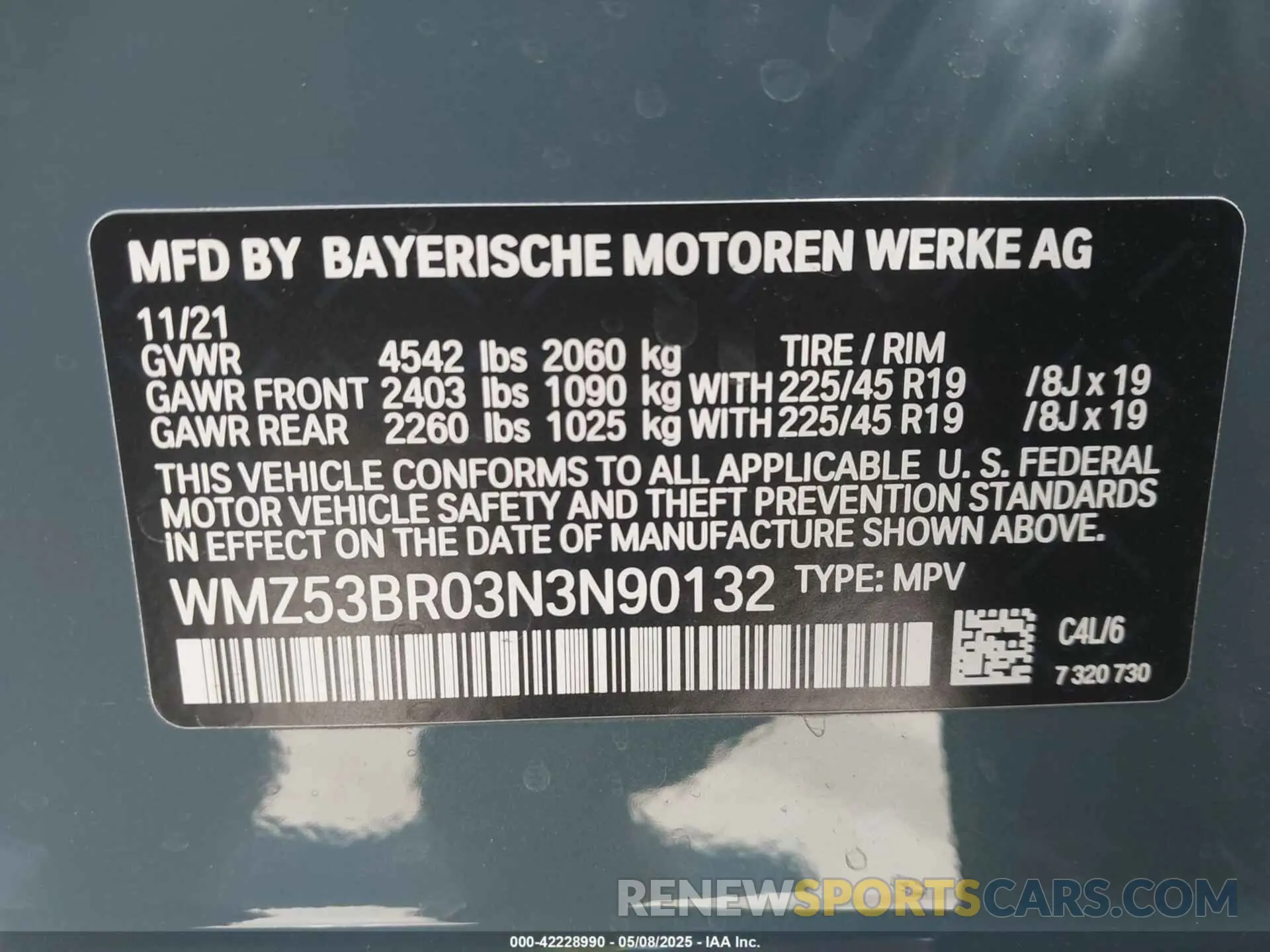 9 Photograph of a damaged car WMZ53BR03N3N90132 MINI COUNTRYMAN 2022