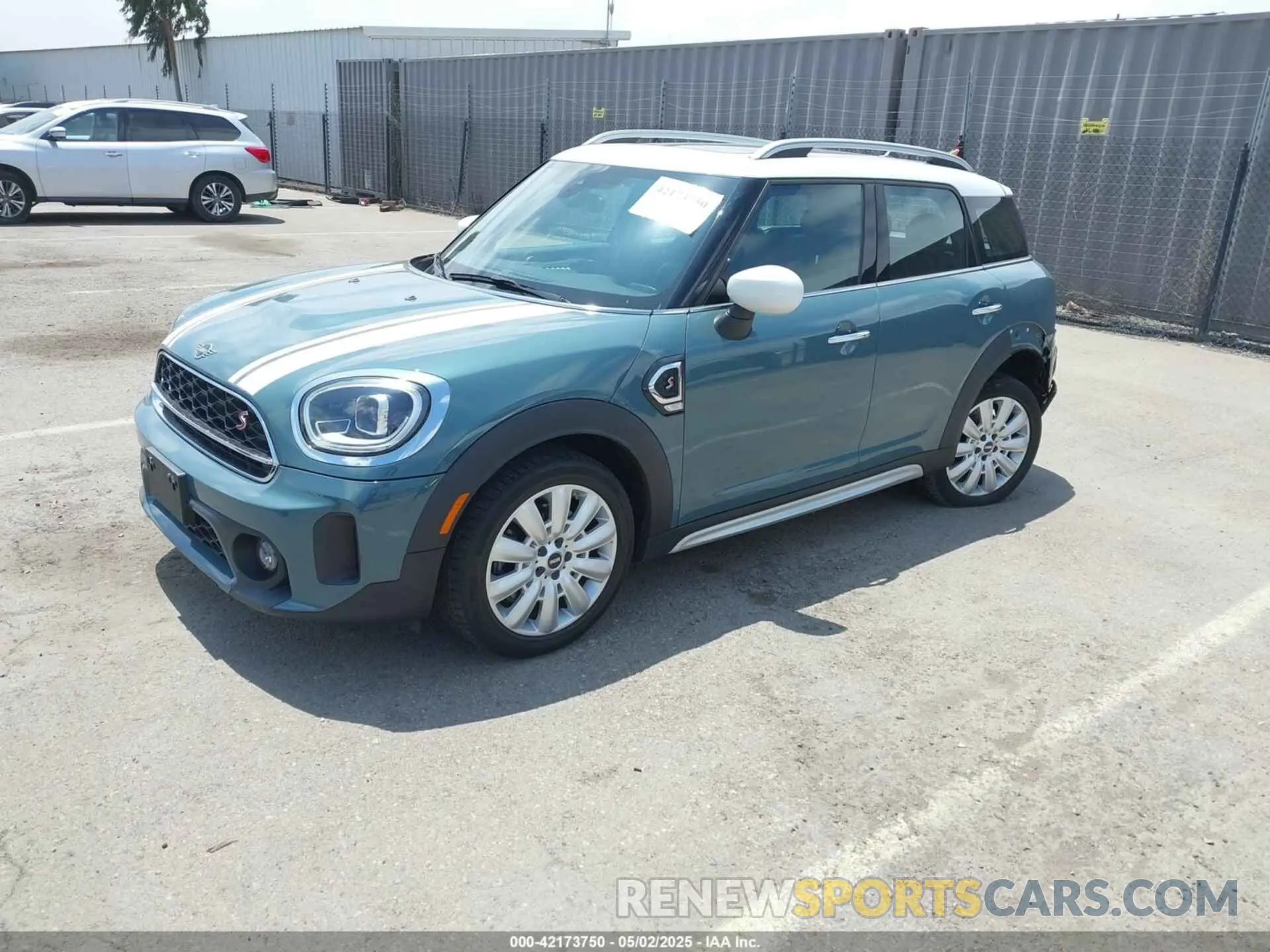 2 Photograph of a damaged car WMZ53BR08N3N29732 MINI COUNTRYMAN 2022