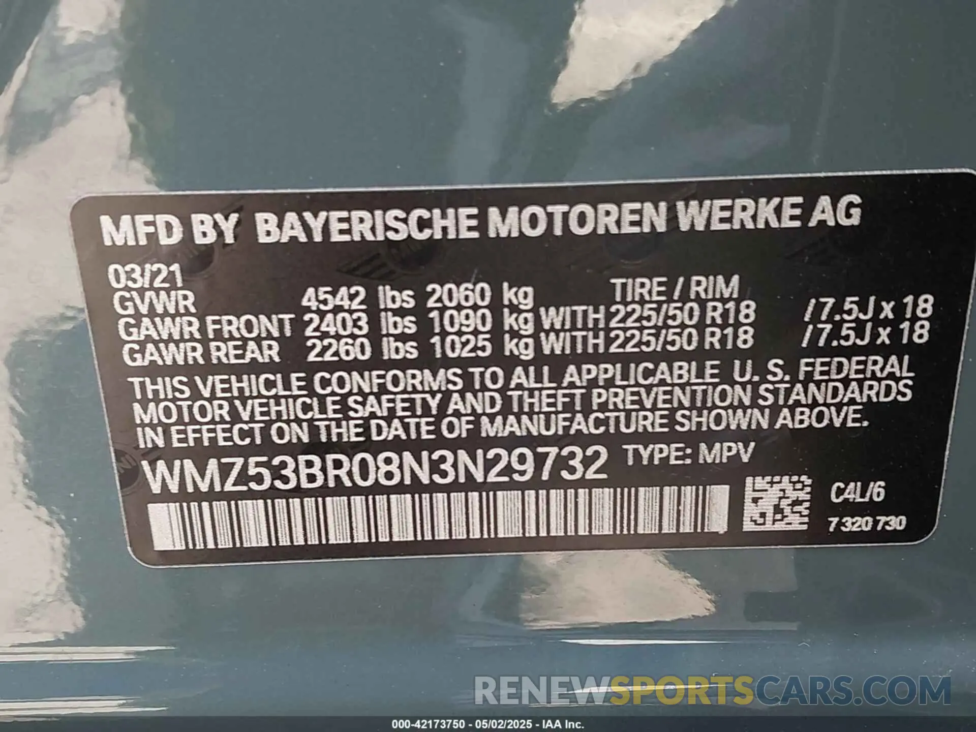9 Photograph of a damaged car WMZ53BR08N3N29732 MINI COUNTRYMAN 2022