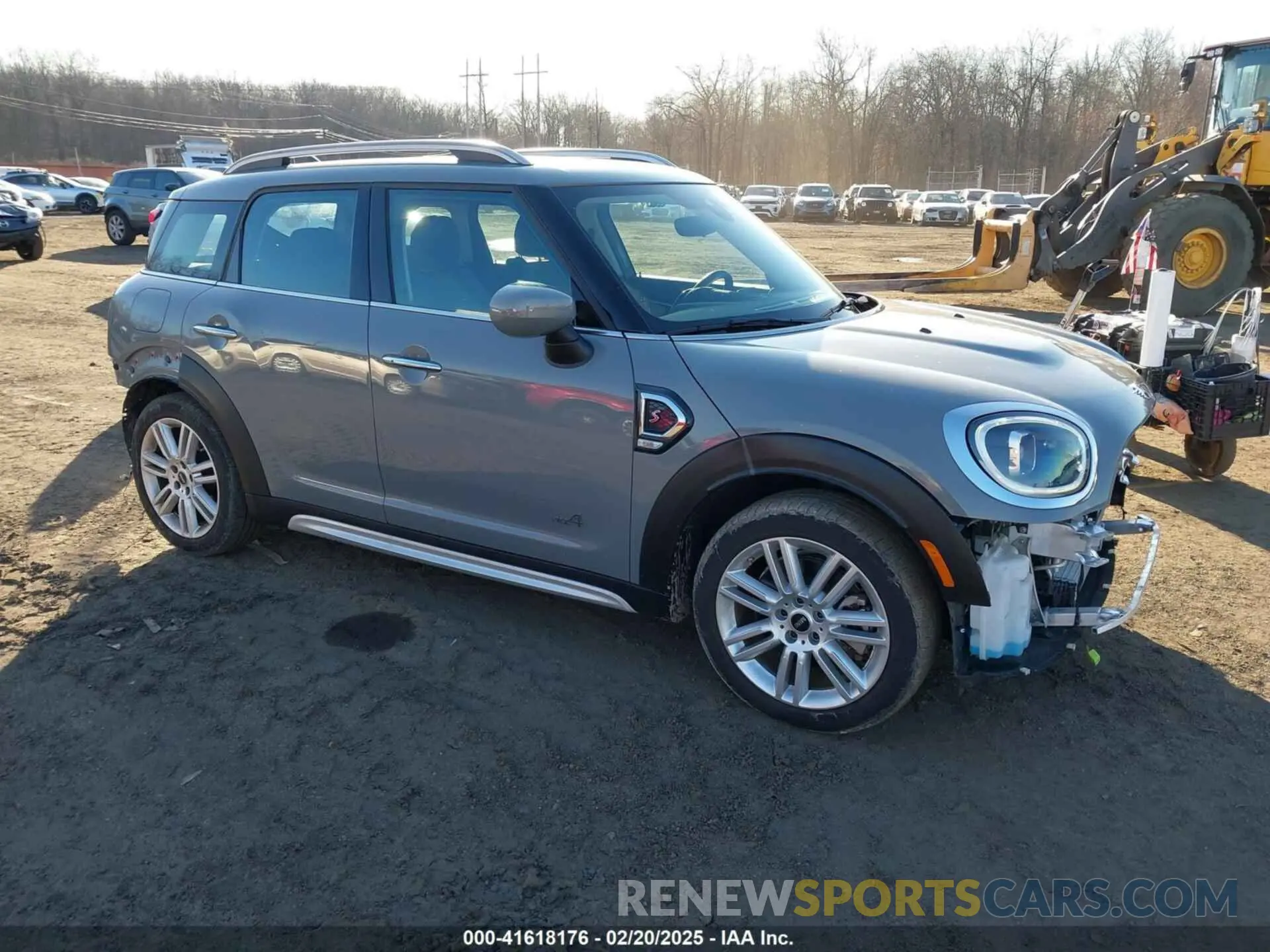 1 Photograph of a damaged car WMZ83BR00P3P57630 MINI COUNTRYMAN 2023