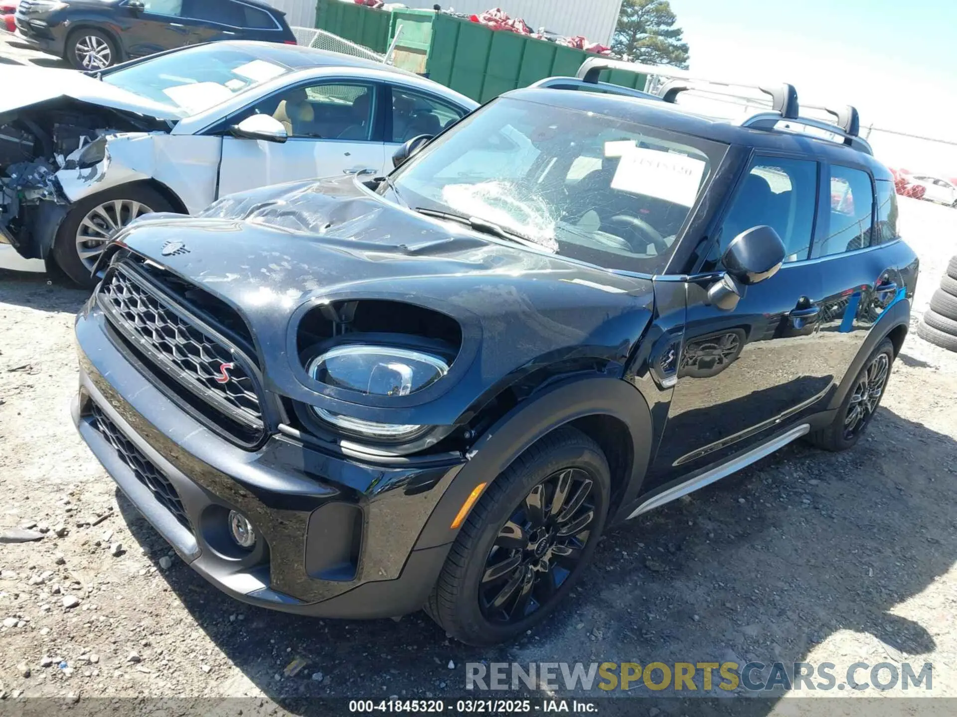 2 Photograph of a damaged car WMZ53BR08R3S33762 MINI COUNTRYMAN 2024