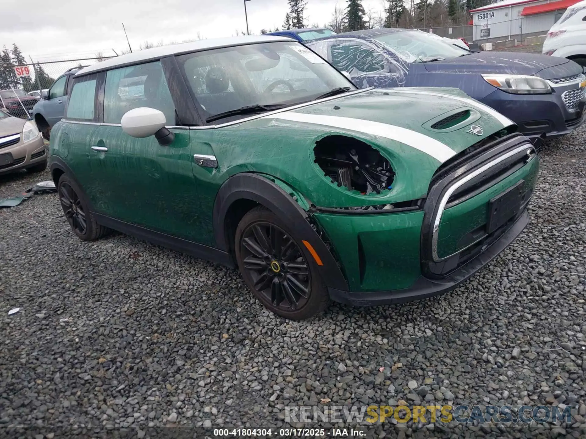 1 Photograph of a damaged car WMW13DJ02R2U65122 MINI HARDTOP 2 DOOR 2024