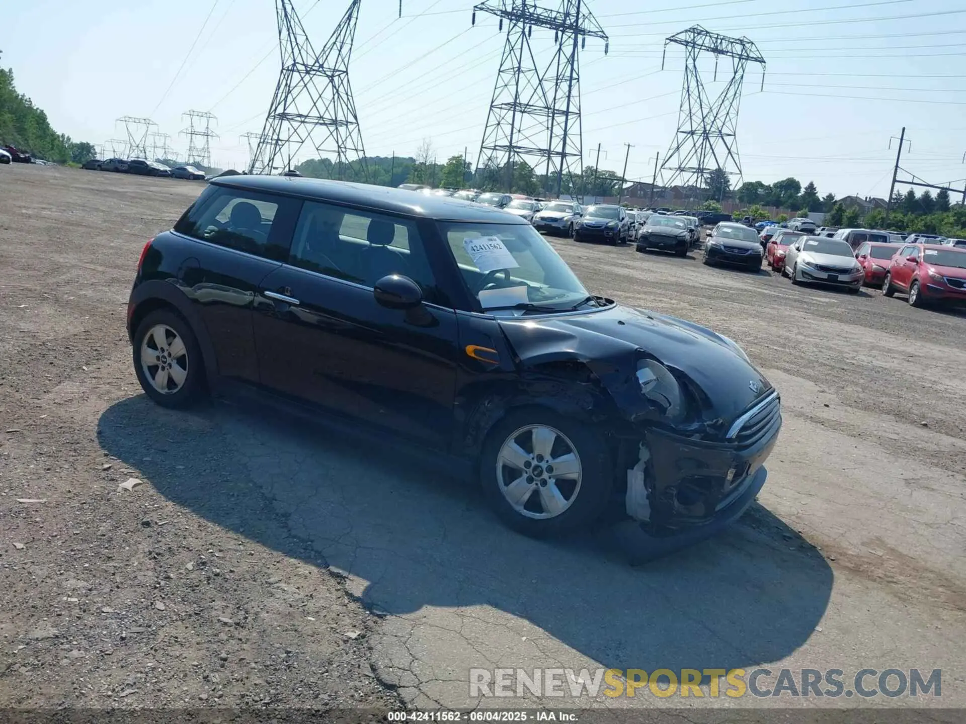 1 Photograph of a damaged car WMWXP5C55K2H29892 MINI HARDTOP 2019