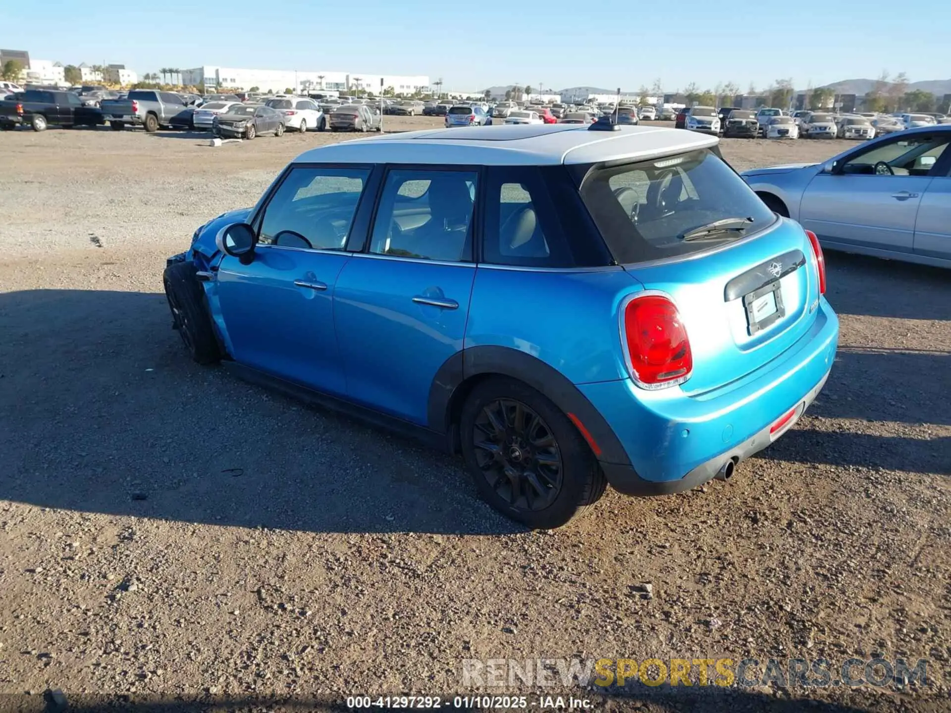 3 Photograph of a damaged car WMWXU1C53K2J02378 MINI HARDTOP 2019