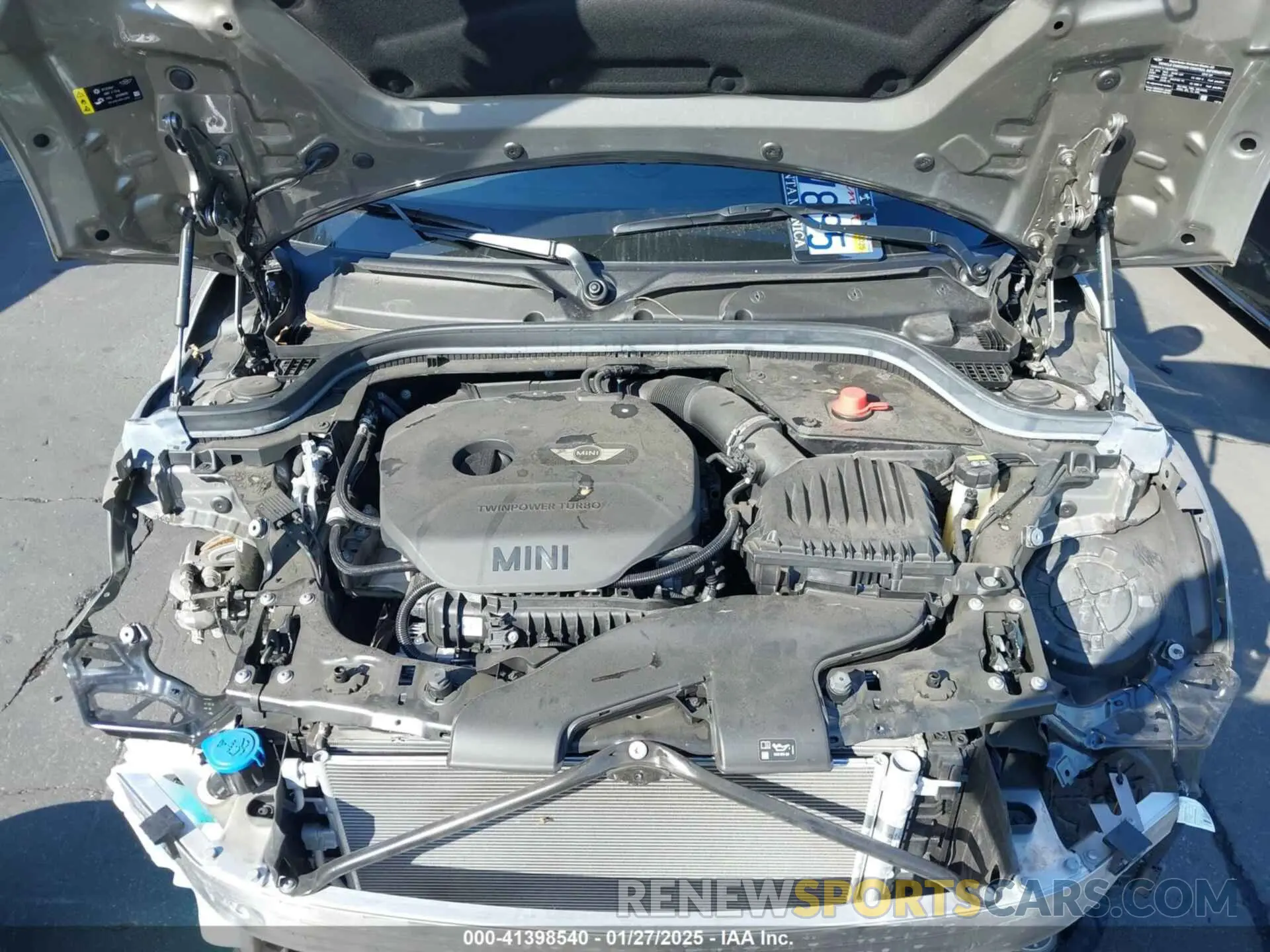 10 Photograph of a damaged car WMWXU1C59K2L24715 MINI HARDTOP 2019