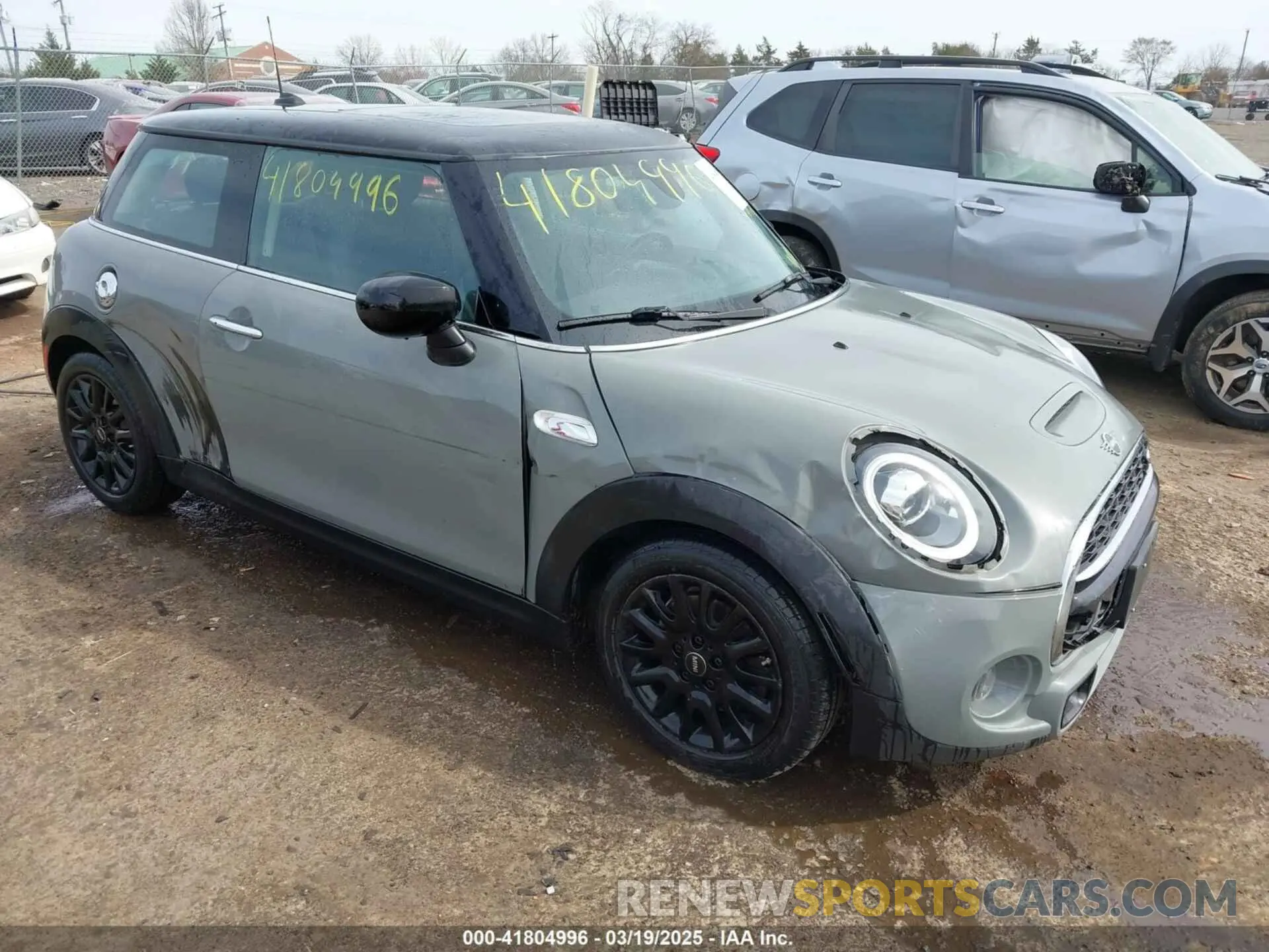 1 Photograph of a damaged car WMWXR5C08M2N12724 MINI HARDTOP 2021