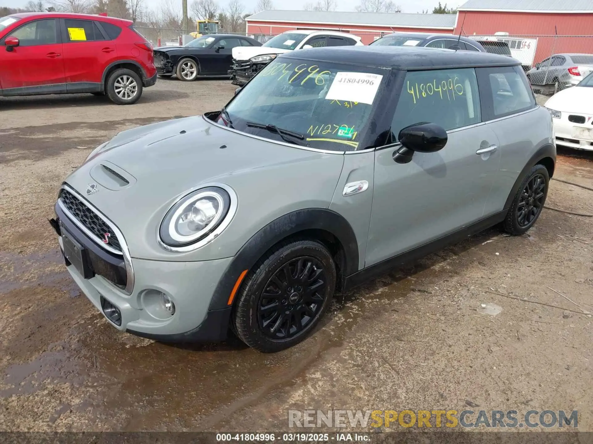 2 Photograph of a damaged car WMWXR5C08M2N12724 MINI HARDTOP 2021