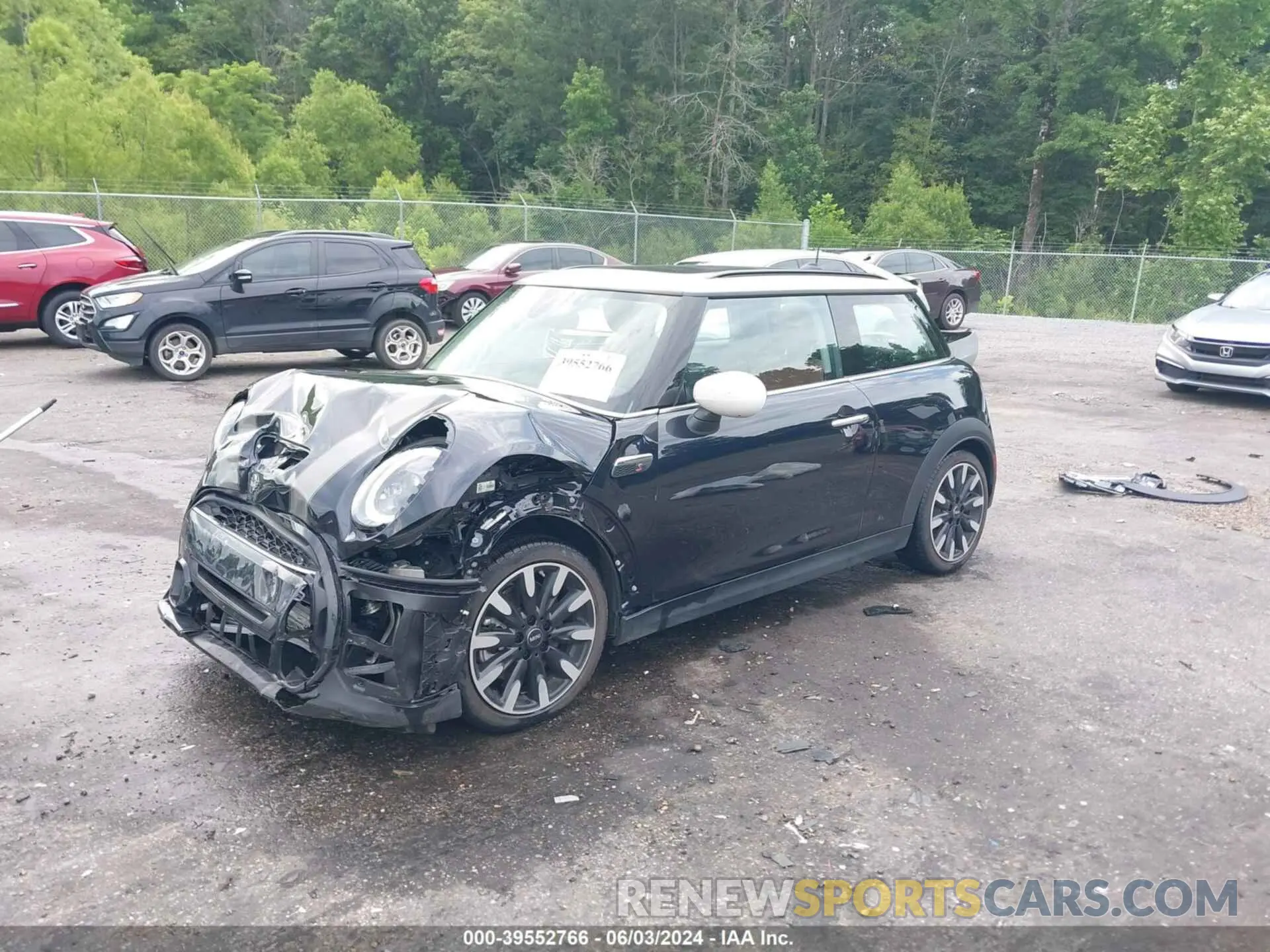 2 Photograph of a damaged car WMW53DH06R2U49917 MINI HARDTOP 2024