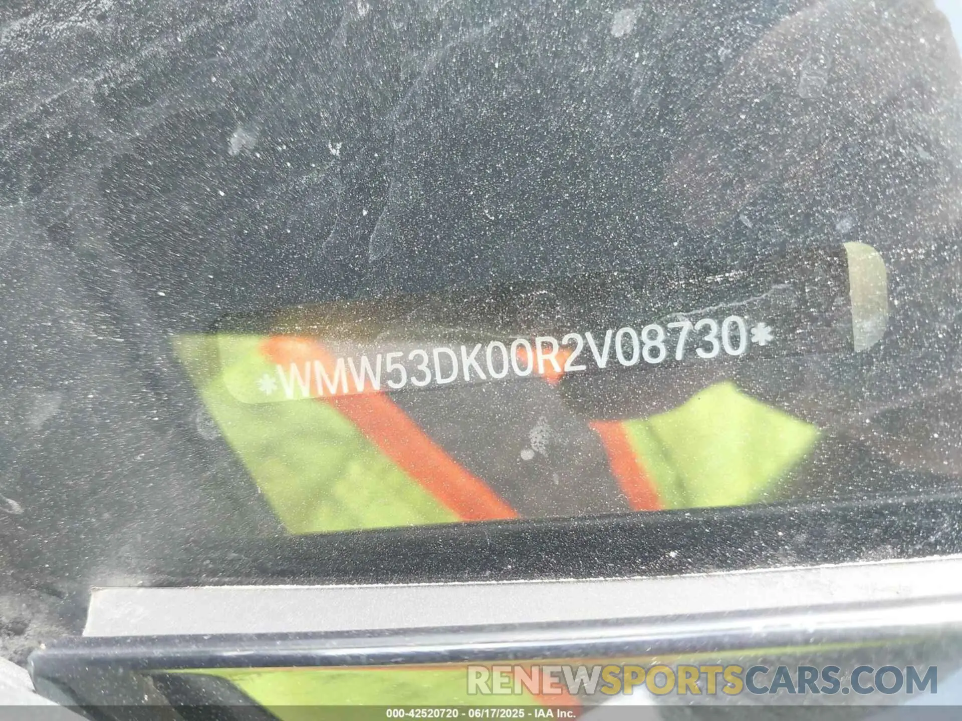 9 Photograph of a damaged car WMW53DK00R2V08730 MINI HARDTOP 2024