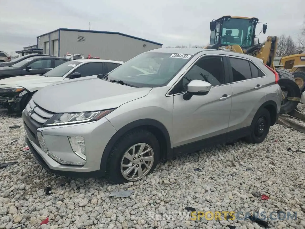 1 Photograph of a damaged car JA4AS3AA2KZ035154 MITSUBISHI ECLIPSE 2019