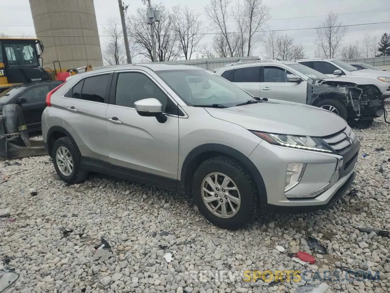 4 Photograph of a damaged car JA4AS3AA2KZ035154 MITSUBISHI ECLIPSE 2019