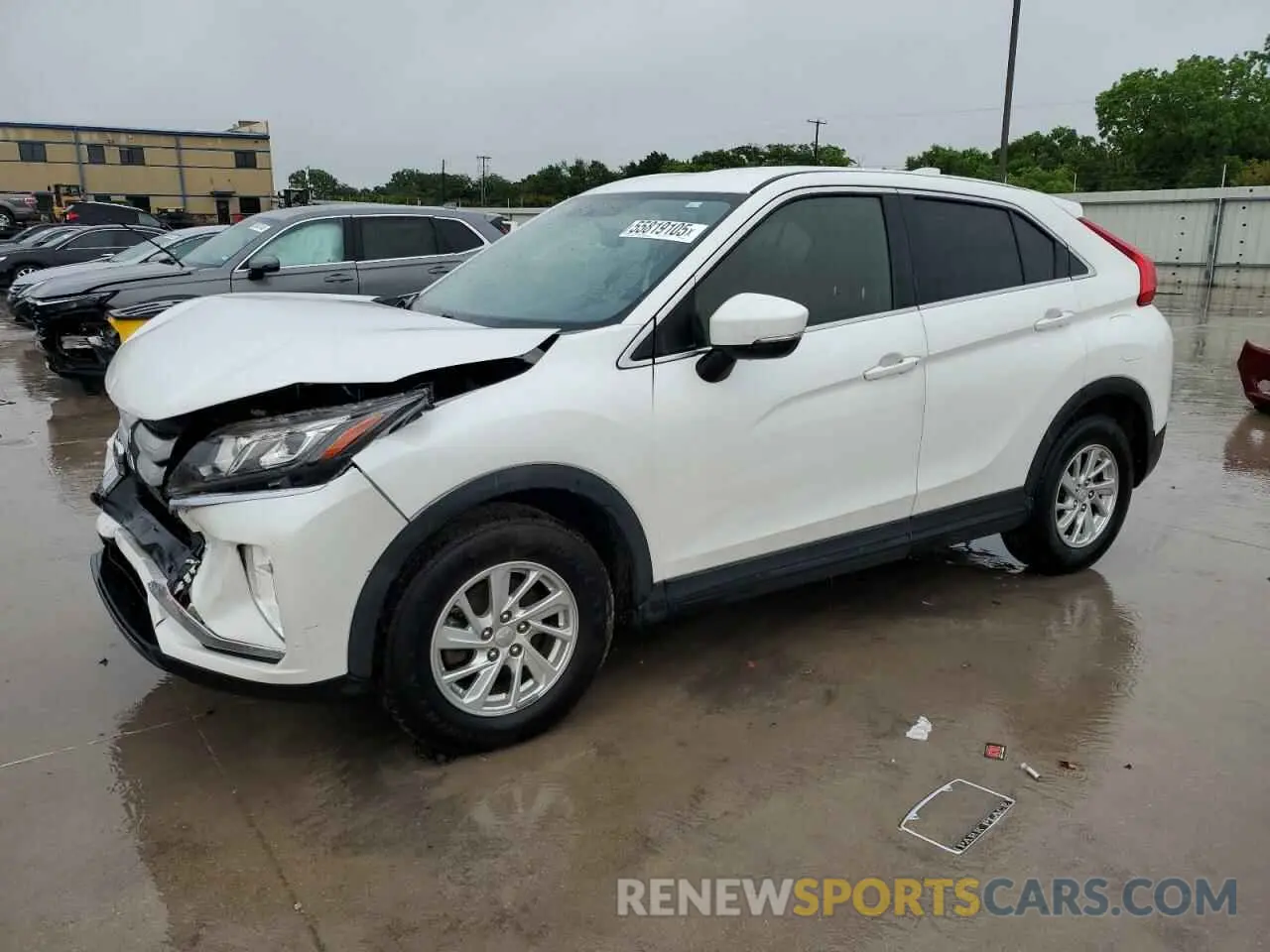 1 Photograph of a damaged car JA4AS3AA4KZ024270 MITSUBISHI ECLIPSE 2019