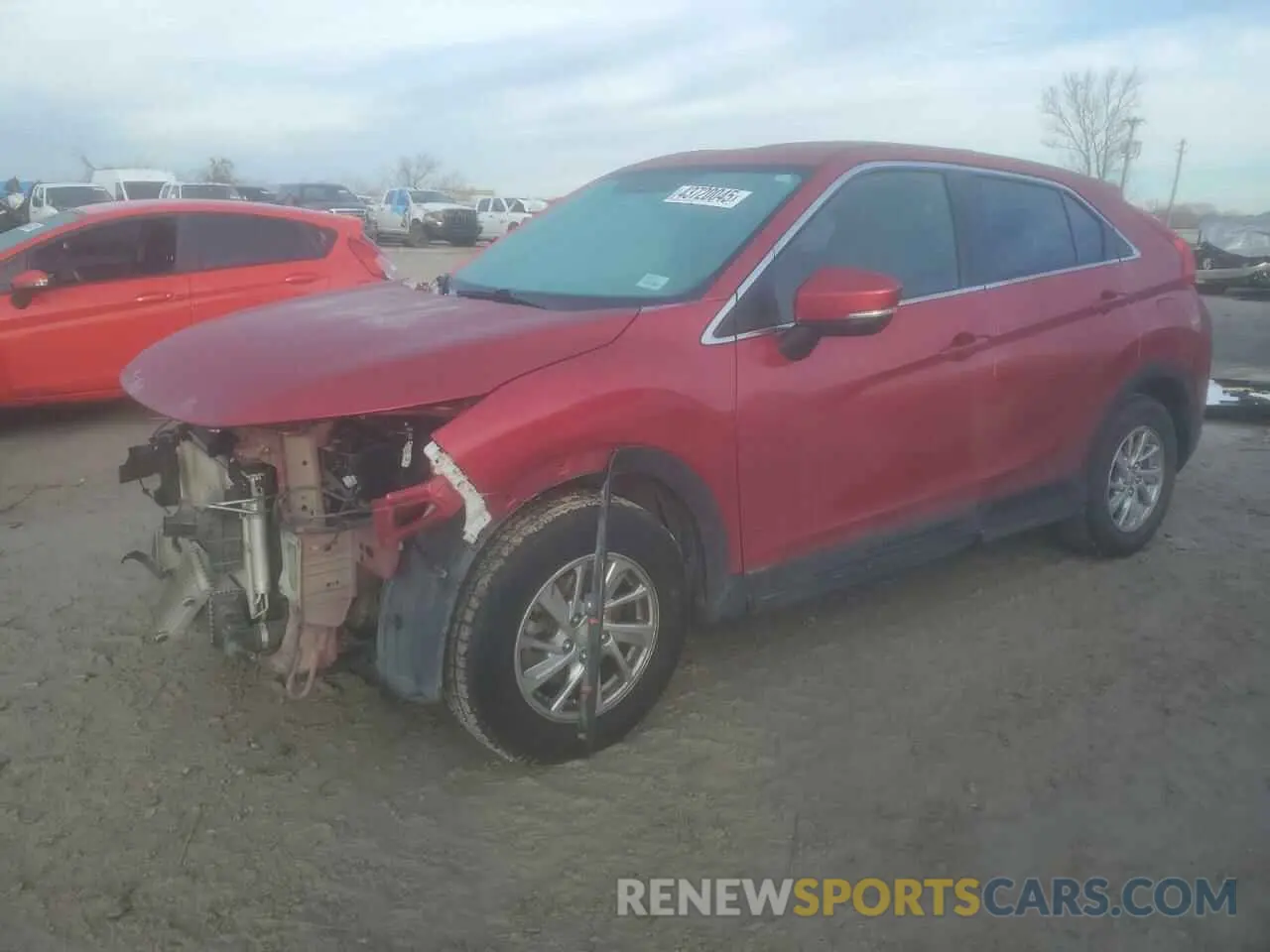 1 Photograph of a damaged car JA4AS3AA5KZ001368 MITSUBISHI ECLIPSE 2019